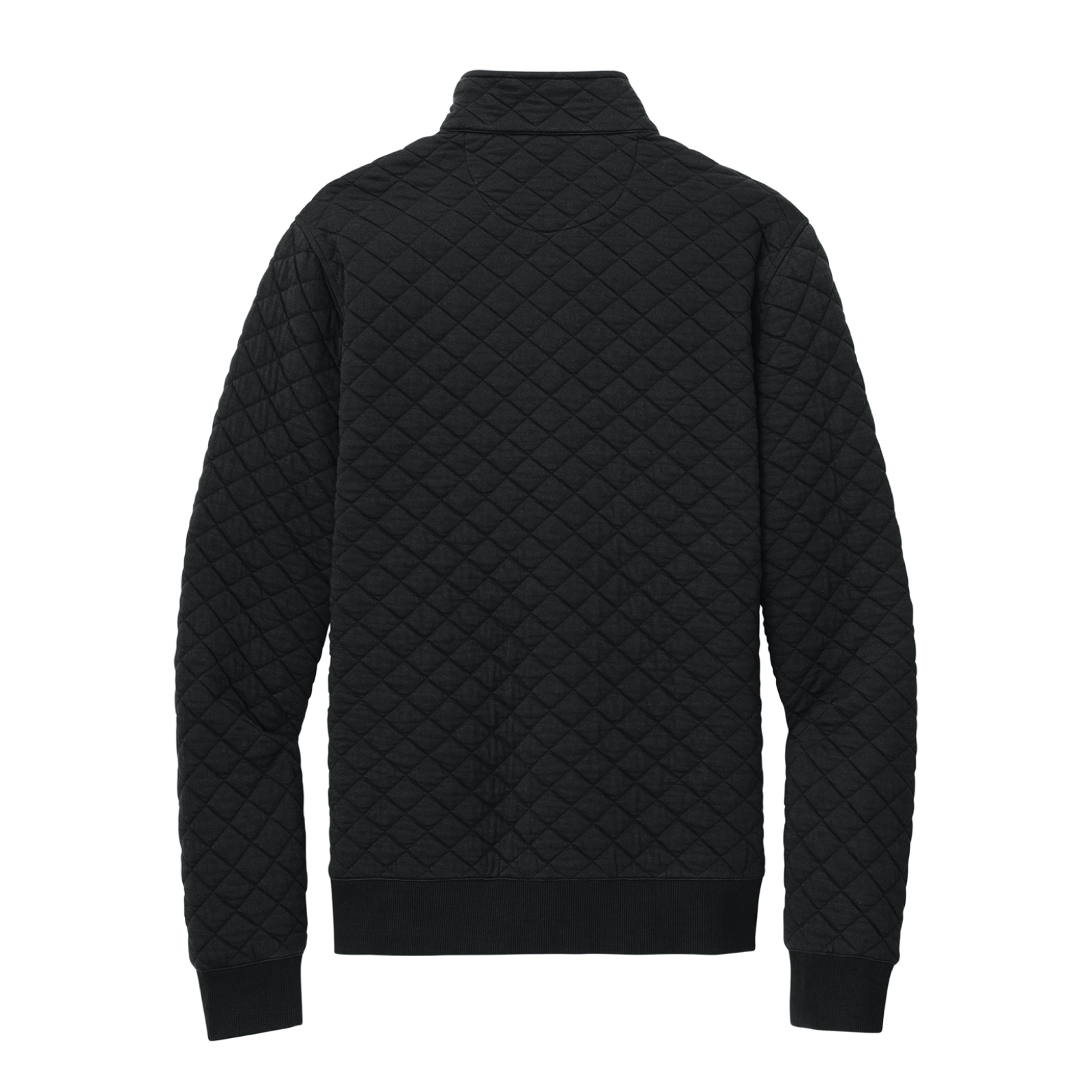 Round Meadow Men's Brooks Brother Diamond Quilt 1/4-Zip