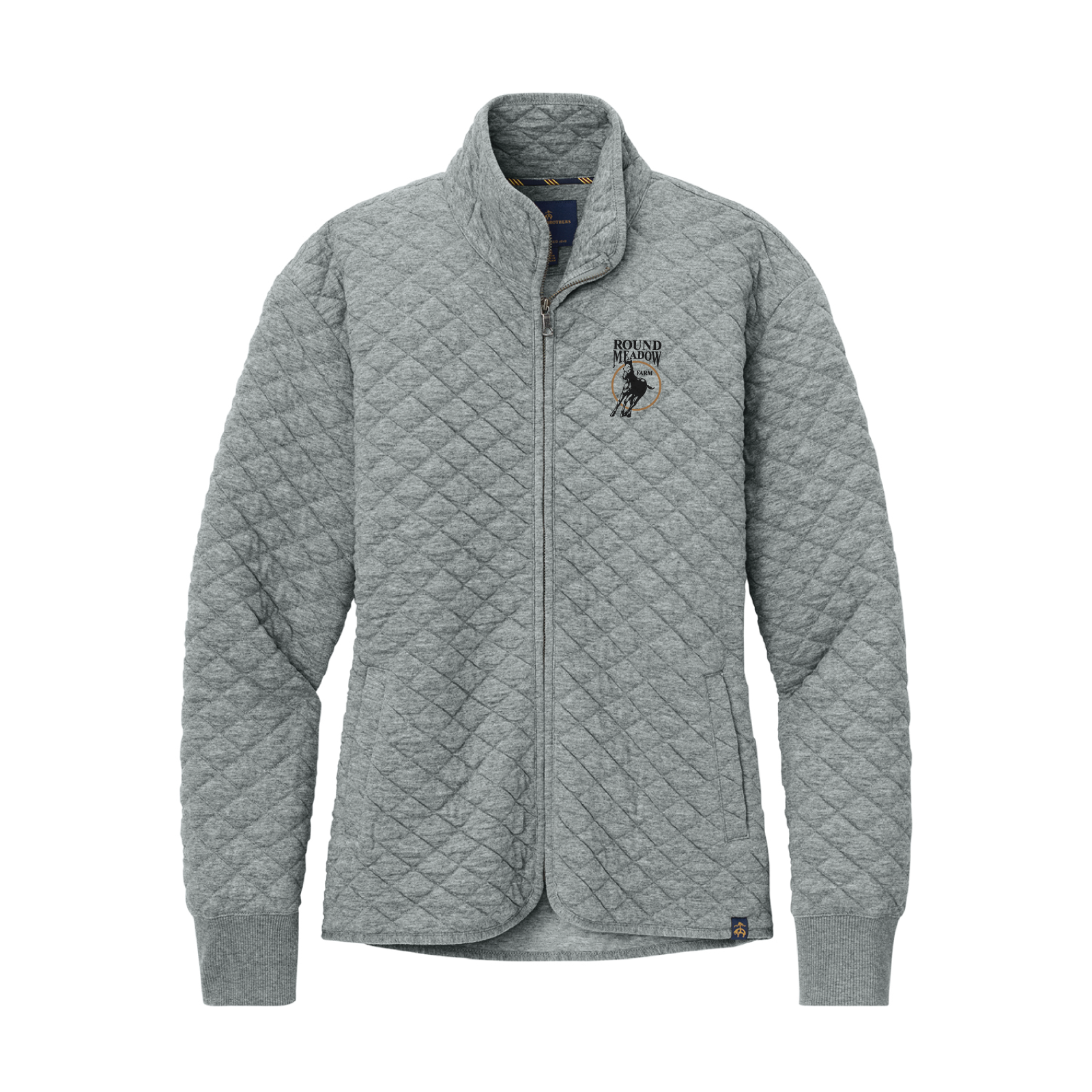 Women's Brooks Brothers Diamond Quilt Full Zip