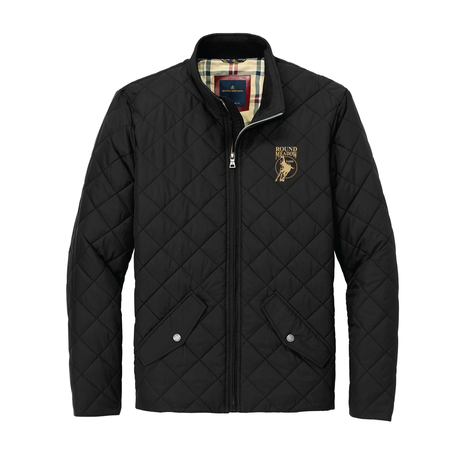 Round Meadow Men's Brooks Brothers Quilted Jacket
