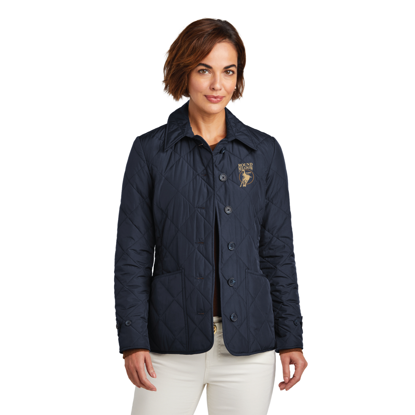 Round Meadow Women's Brooks Brothers Quilted Jacket