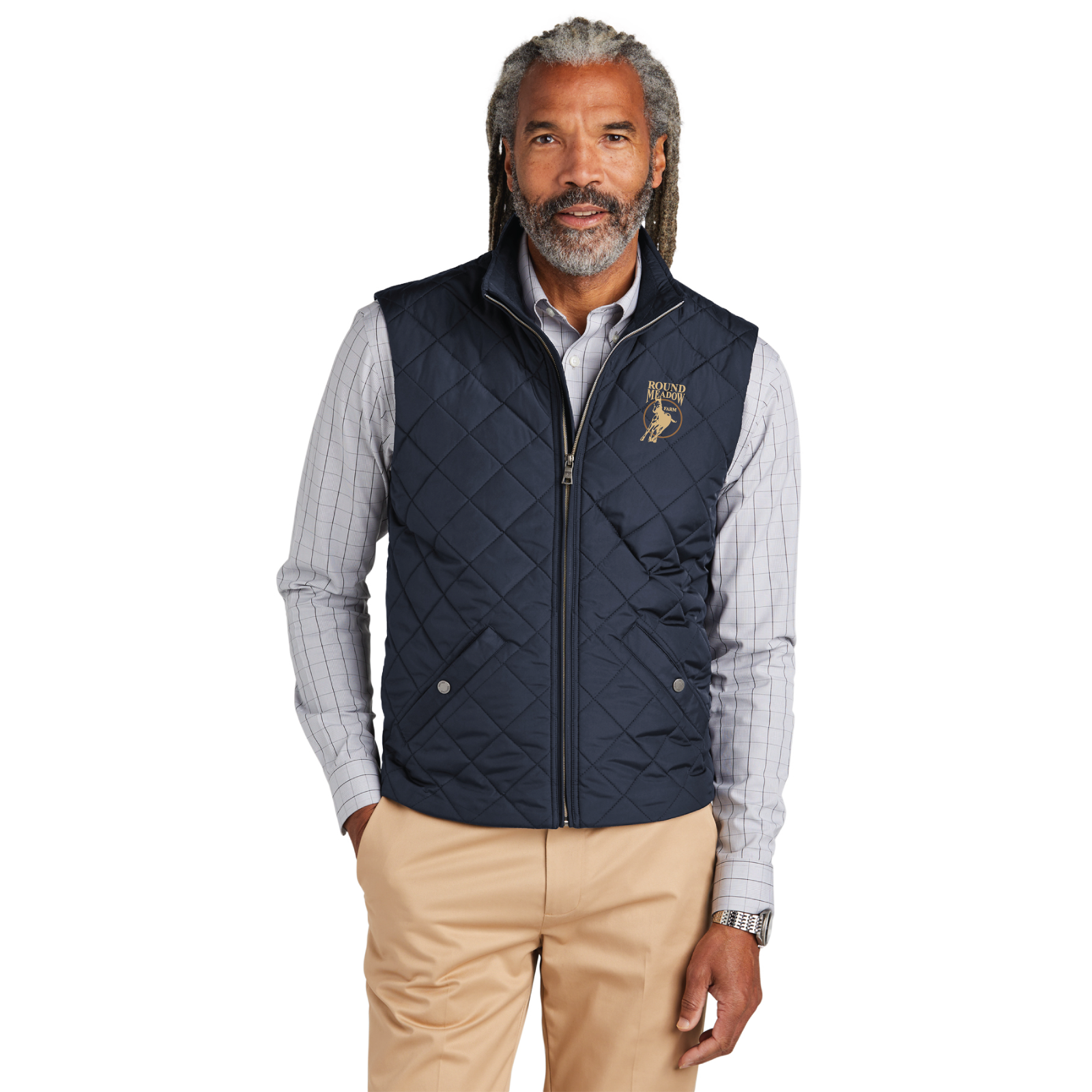 Round Meadow Men's Brooks Brothers Quilted Vest