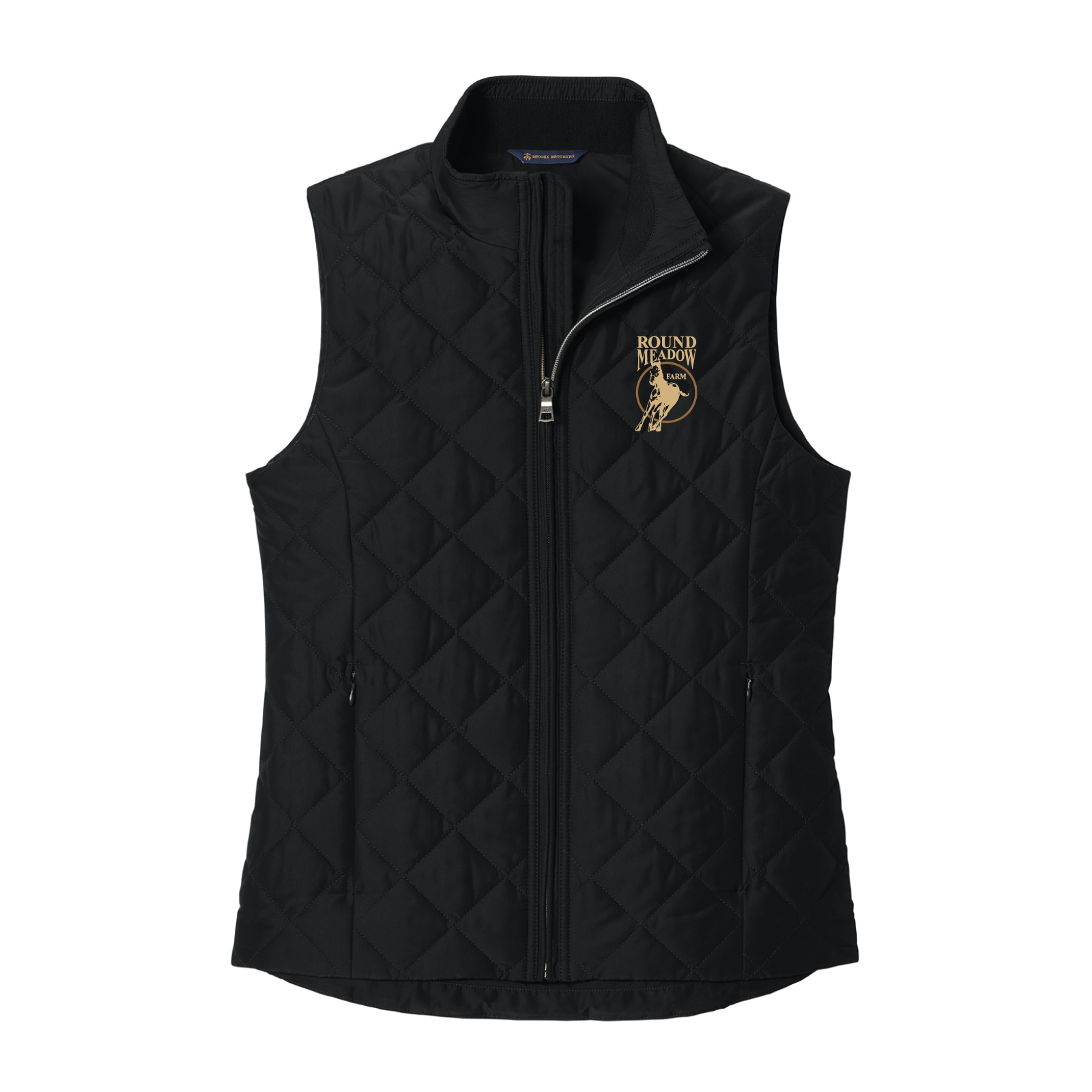 Round Meadow Women's Brooks Brother Quilted Vest