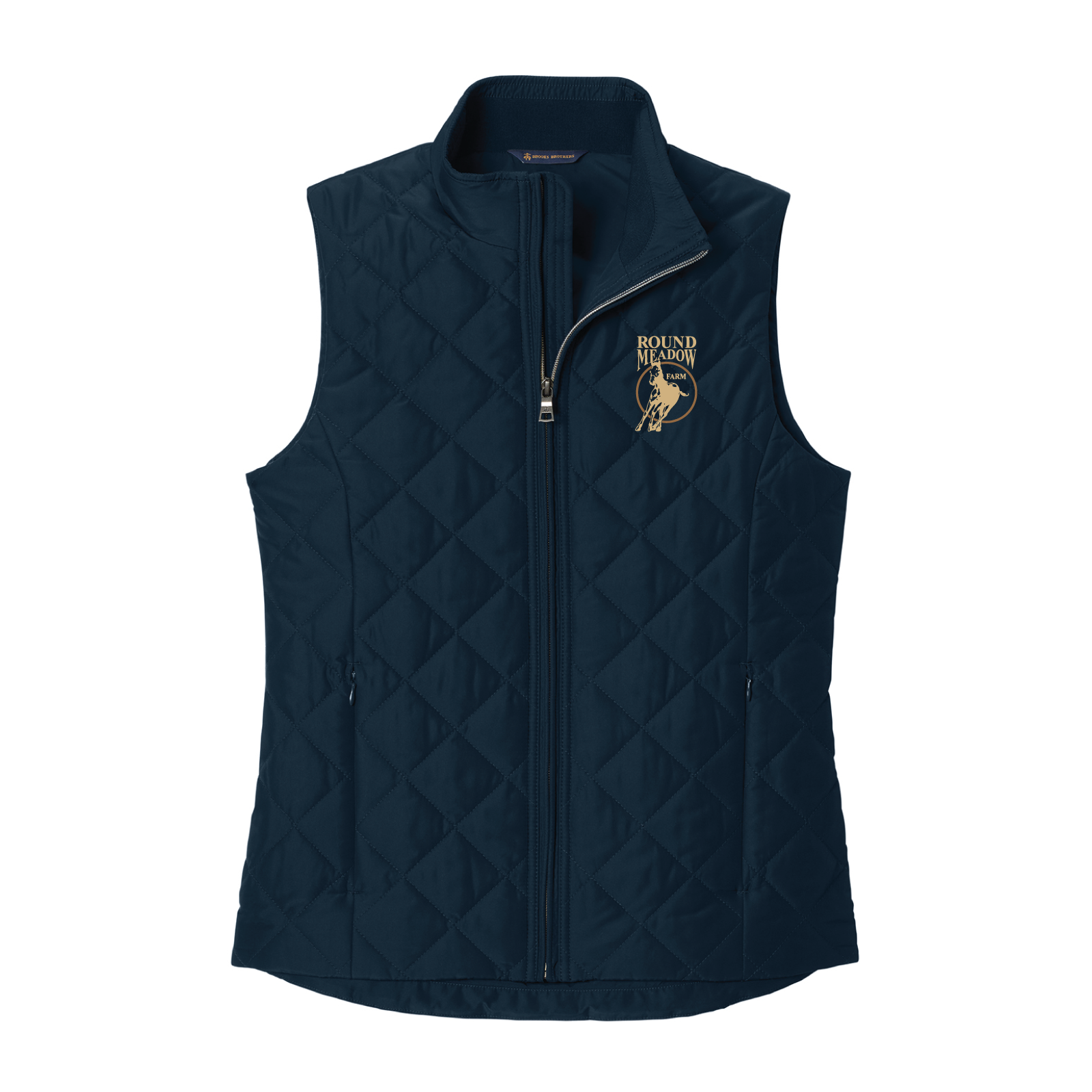 Round Meadow Women's Brooks Brother Quilted Vest