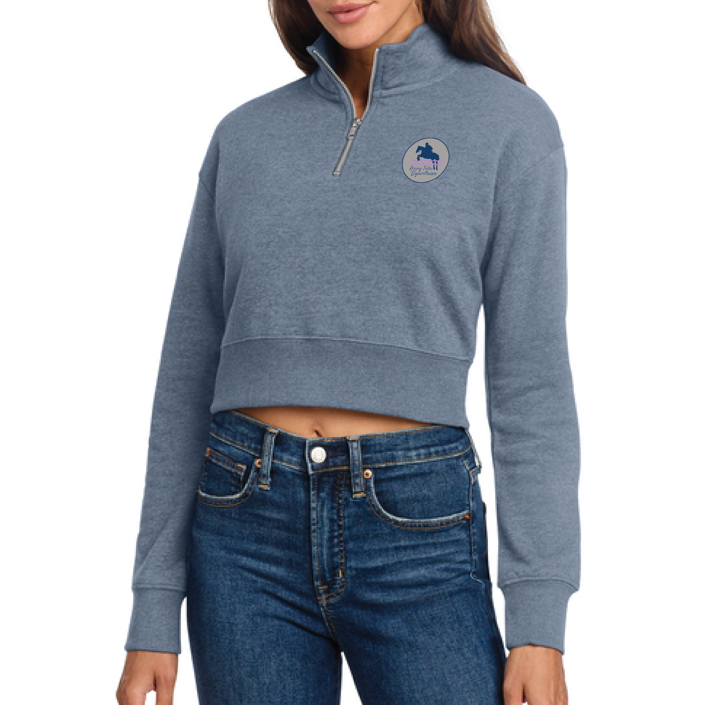 Rising Tides Women's District V.I.T. Fleece 1/2 Zip