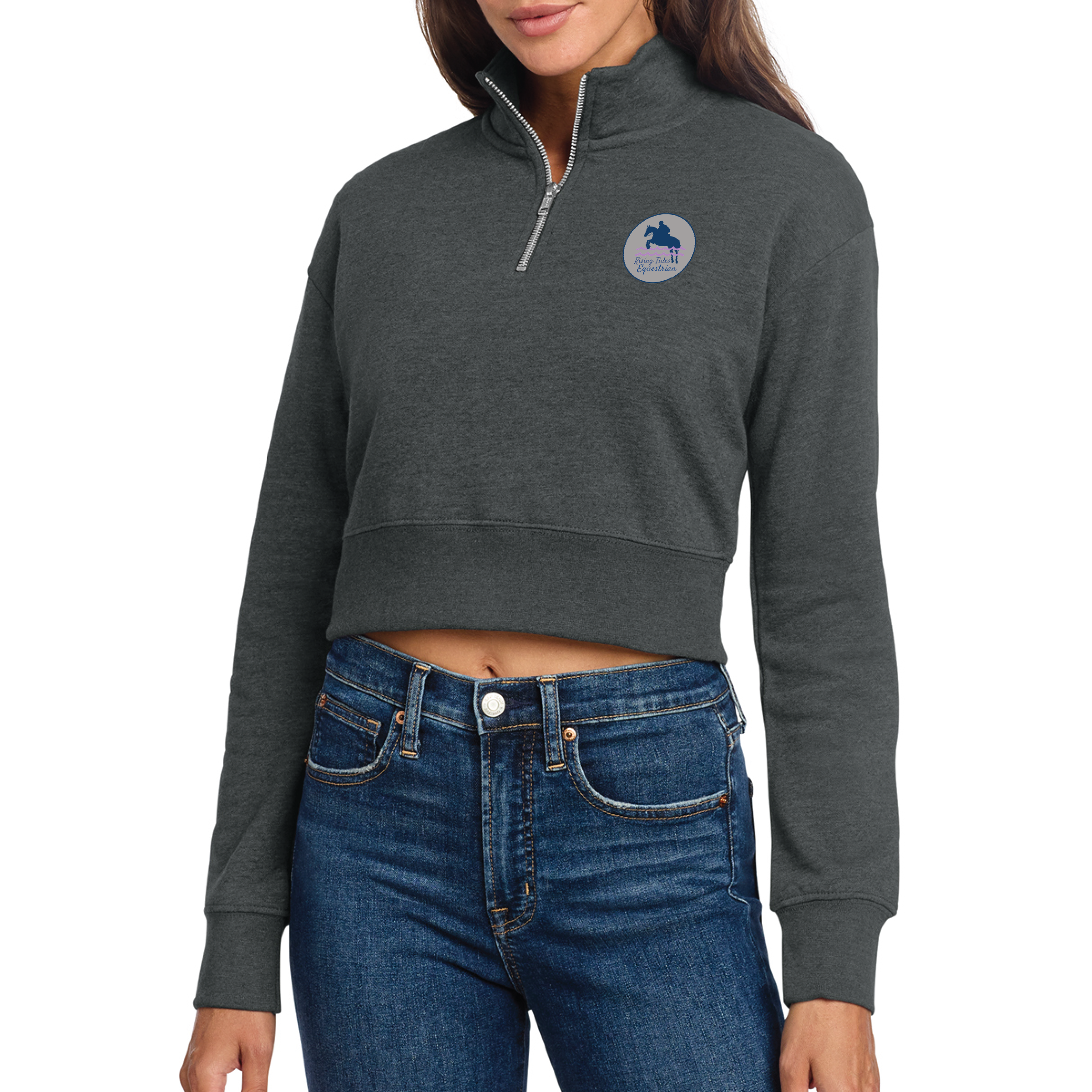 Rising Tides Women's District V.I.T. Fleece 1/2 Zip