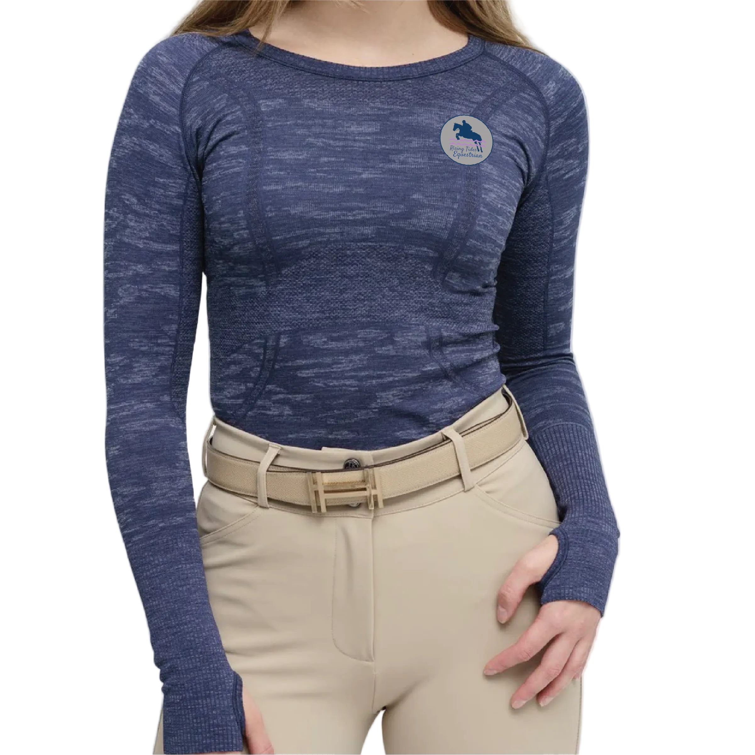 Rising Tides Women's TKEQ 'Kennedy' Seamless Long Sleeve