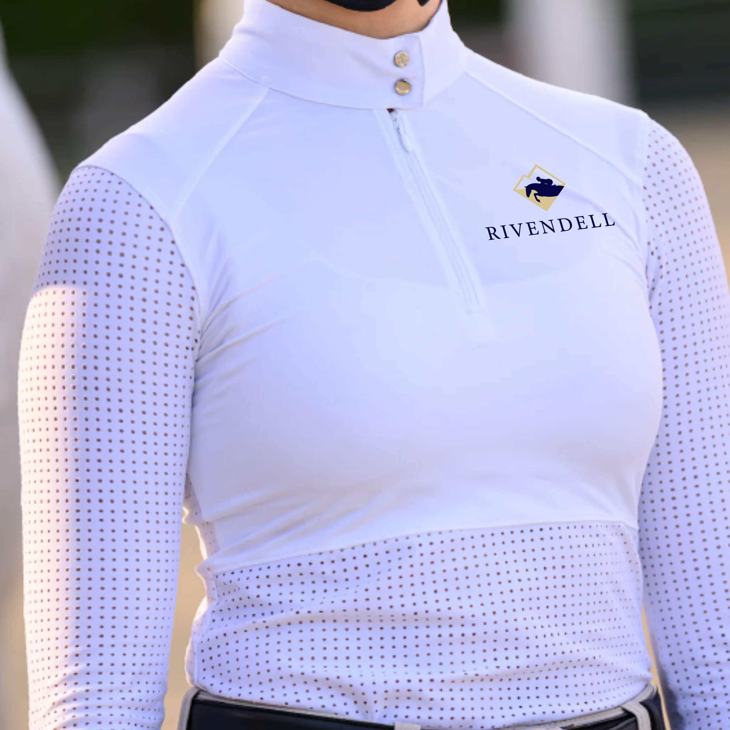 Rivendell Women's Euphoric Equestrian Kloud Long Sleeve Competition Top