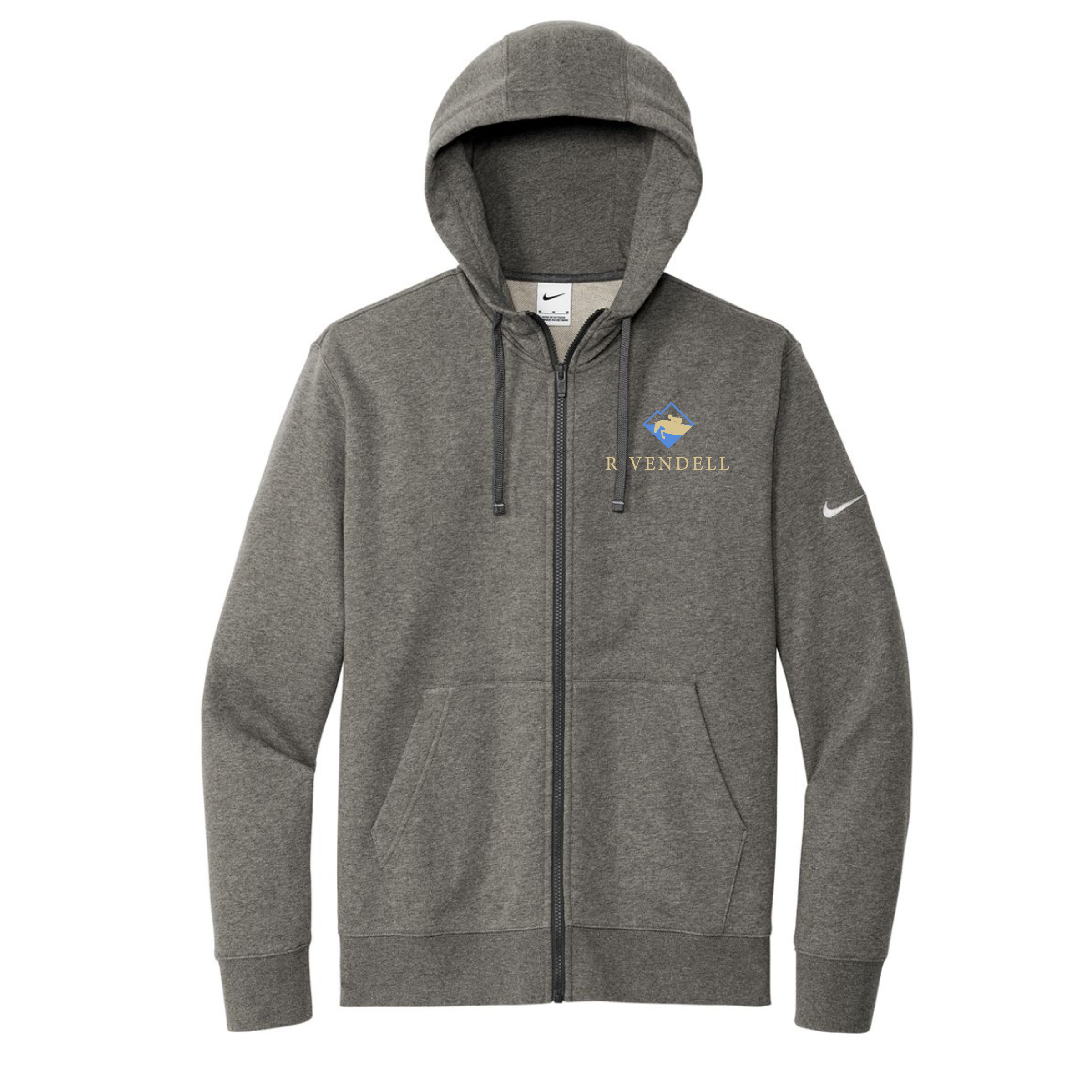 Rivendell Men's Nike Club Fleece Full-Zip Hoodie