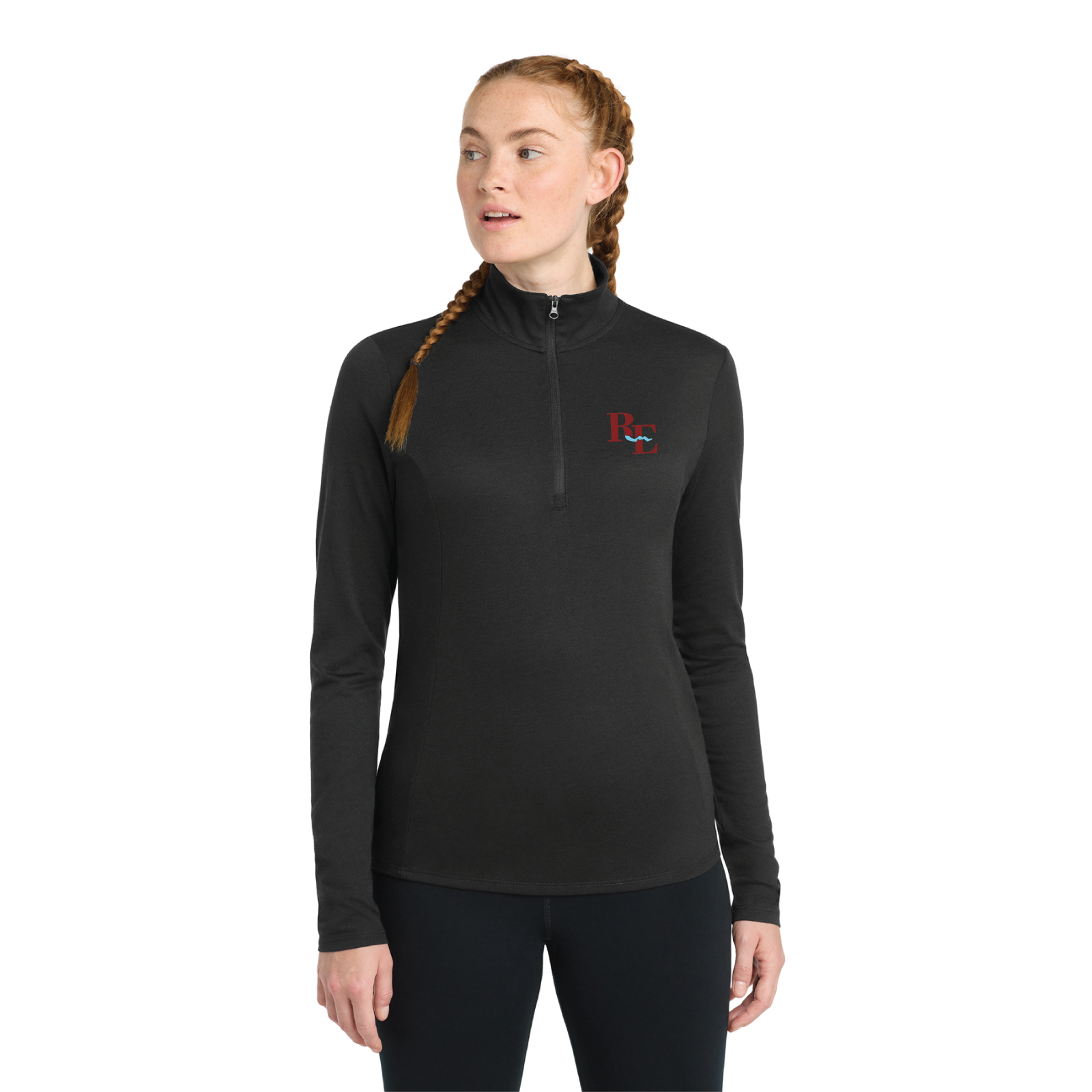 Women's Sport-Tek PosiCharge Tri-Blend Wicking 1/4 Zip Pullover