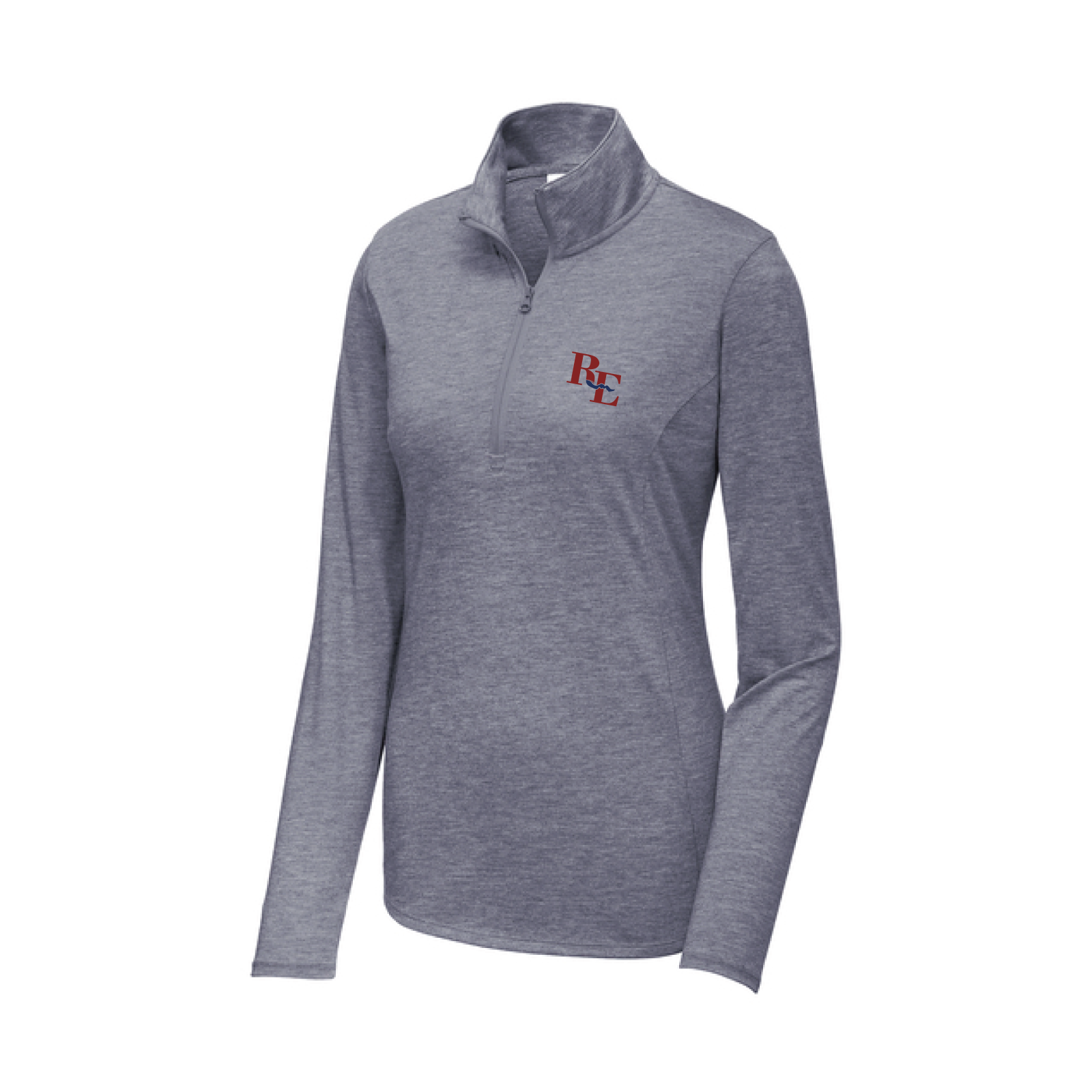 Women's Sport-Tek PosiCharge Tri-Blend Wicking 1/4 Zip Pullover
