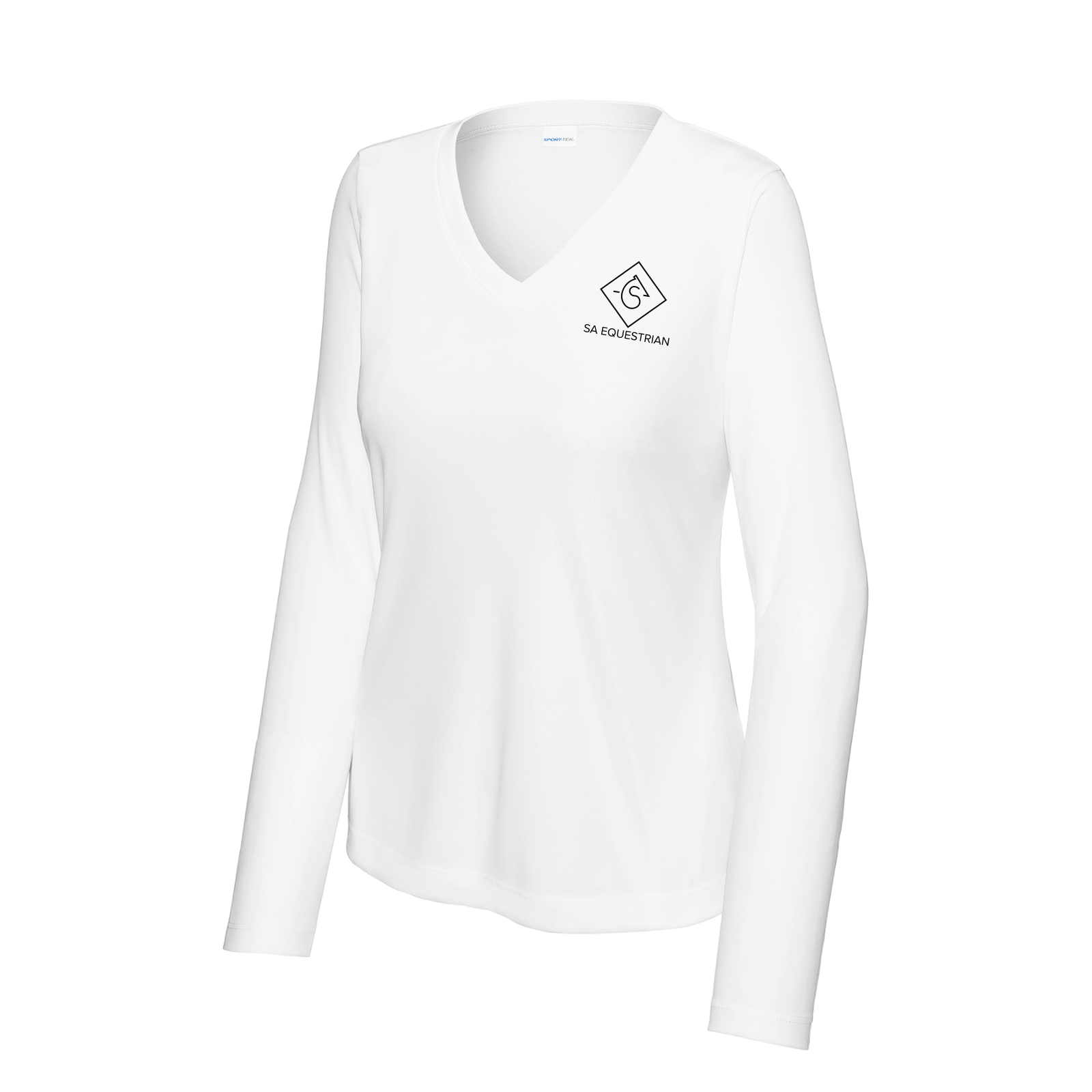 SA Equestrian Women's Sport-Tek PosiCharge Competitor Long Sleeve V-Neck