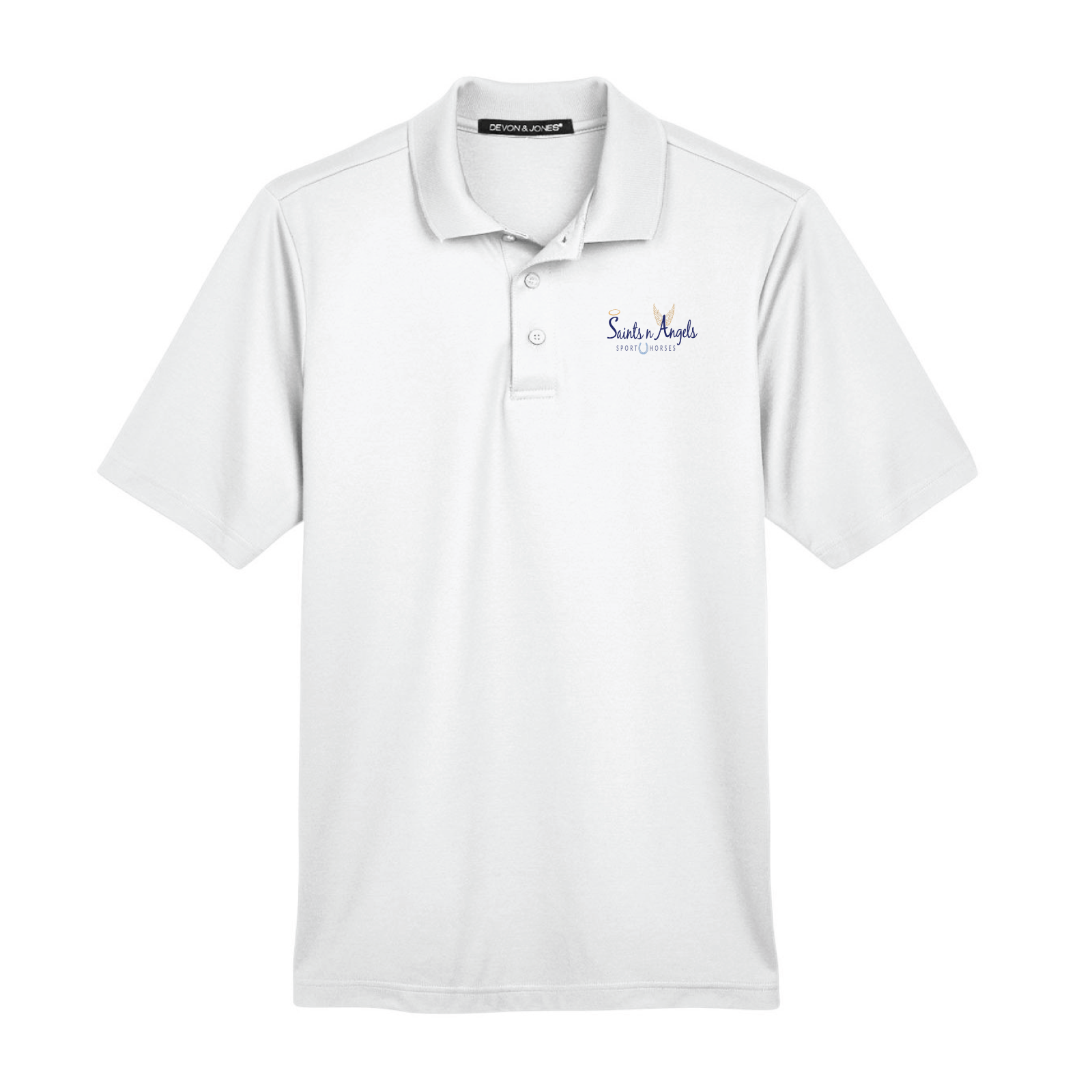 Saints n Angels Men's Devon & Jones Performance Polo