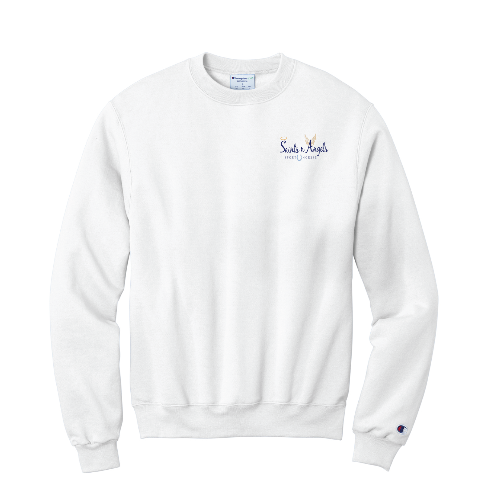 Saints n Angels Unisex Champion Powerblend Crewneck Sweatshirt