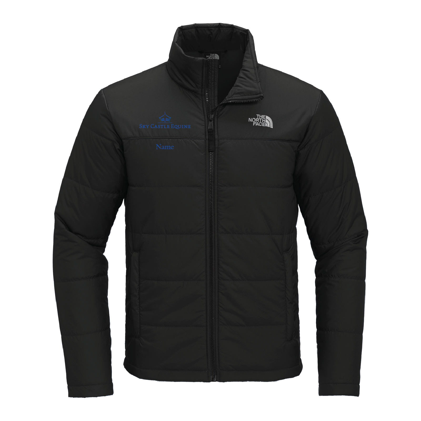 Sky Castle Equine Men's North Face Chest Logo Everyday Insulated Jacket