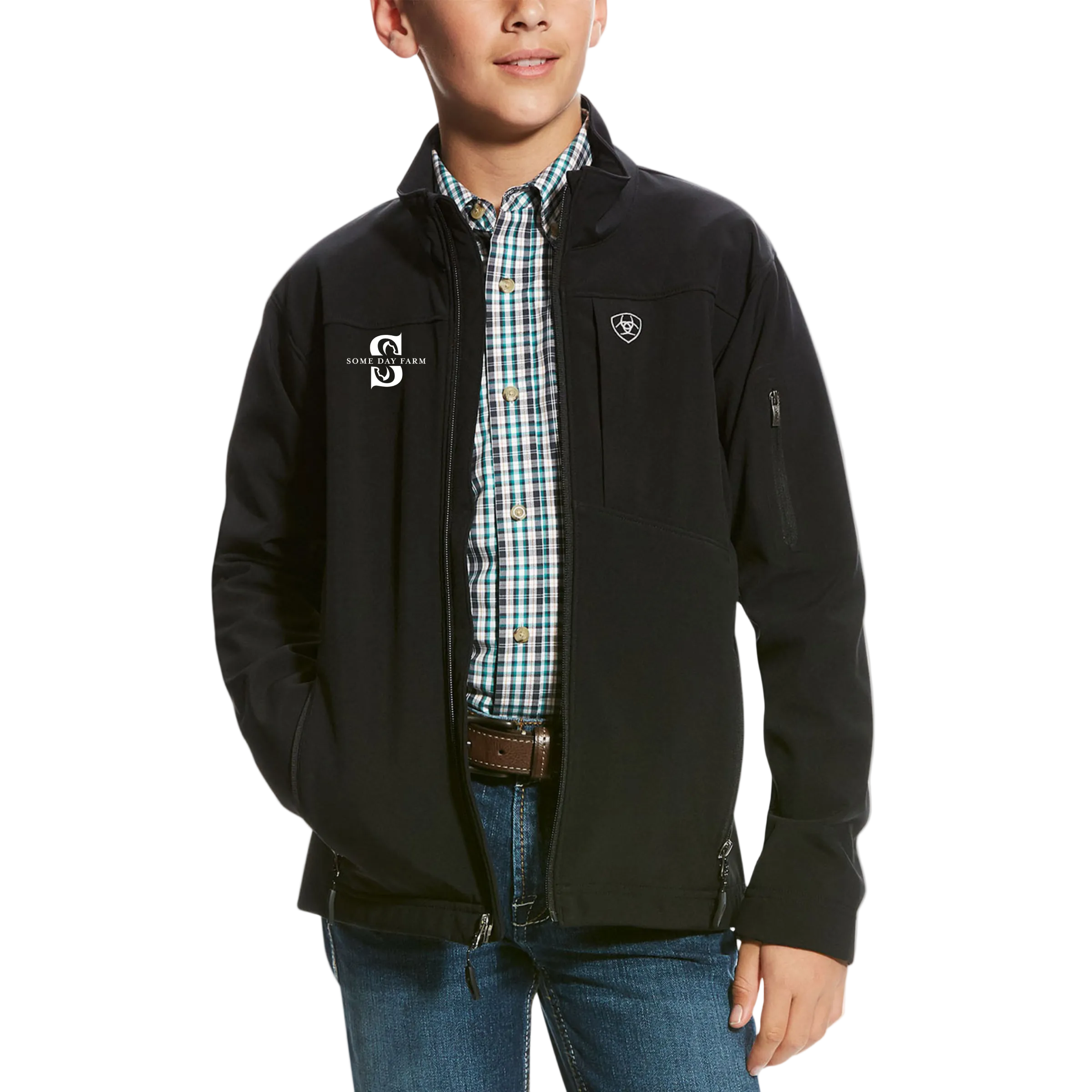 Some Day Farm Youth Ariat Vernon Softshell Jacket