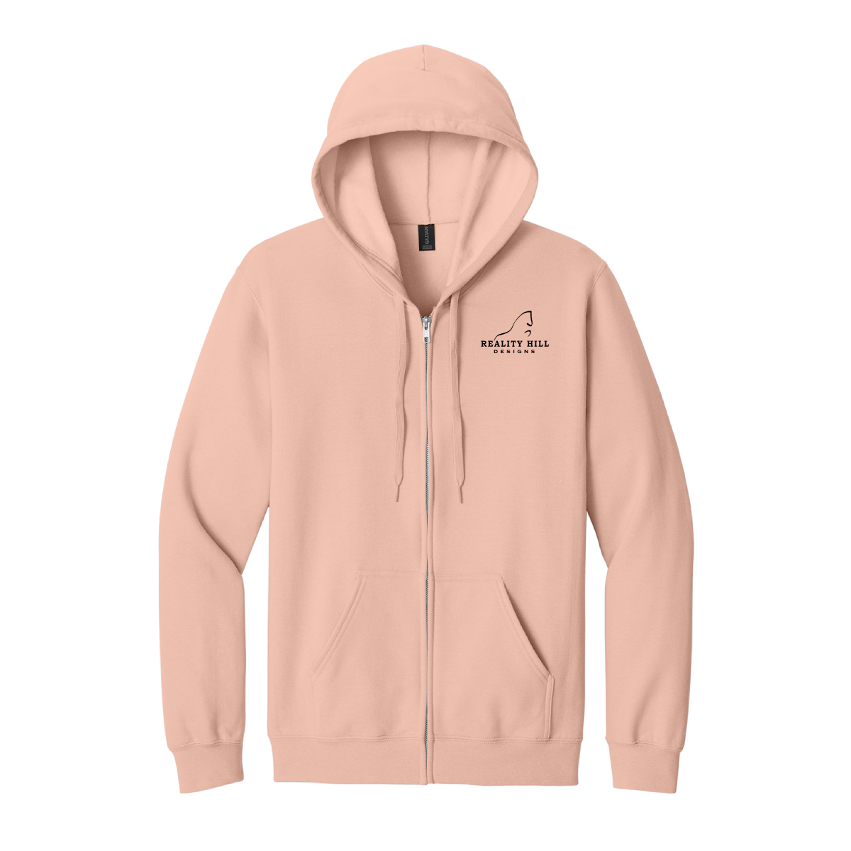 Unisex Gildan Softstyle Midweight Full-Zip Hooded Sweatshirt