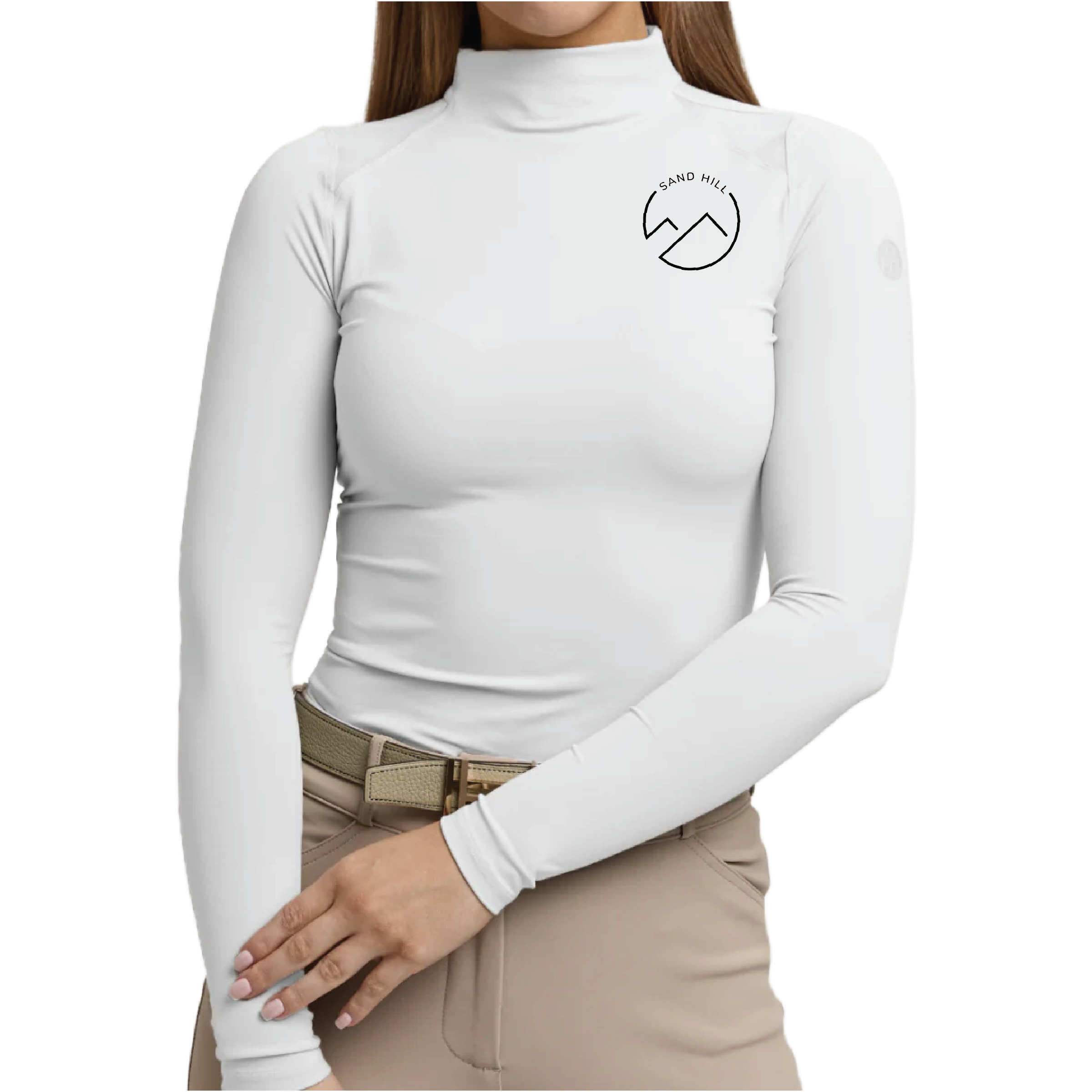 Sand Hill Stable Women's TKEQ 'Chloe' High Collar Technical Top