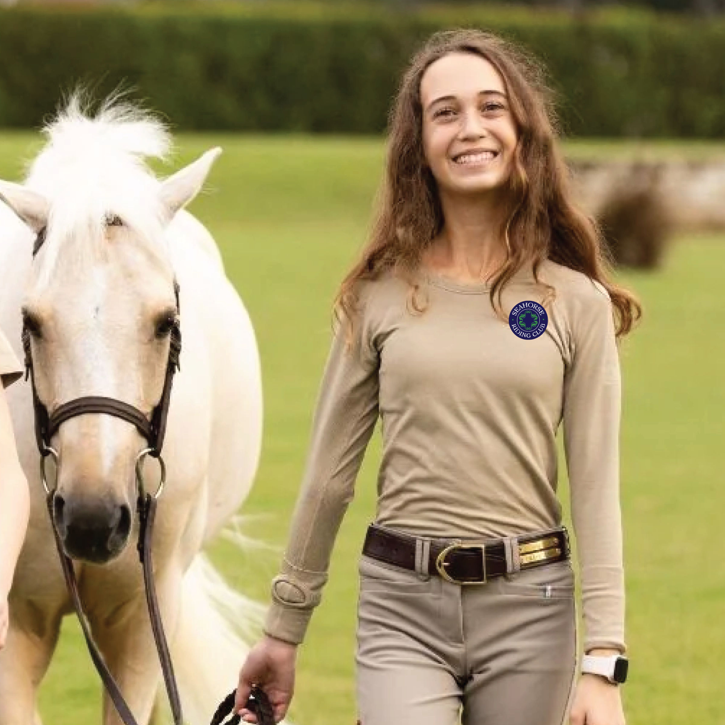 Seahorse Riding Club TKEQ MINI Kennedy Seamless Long Sleeve