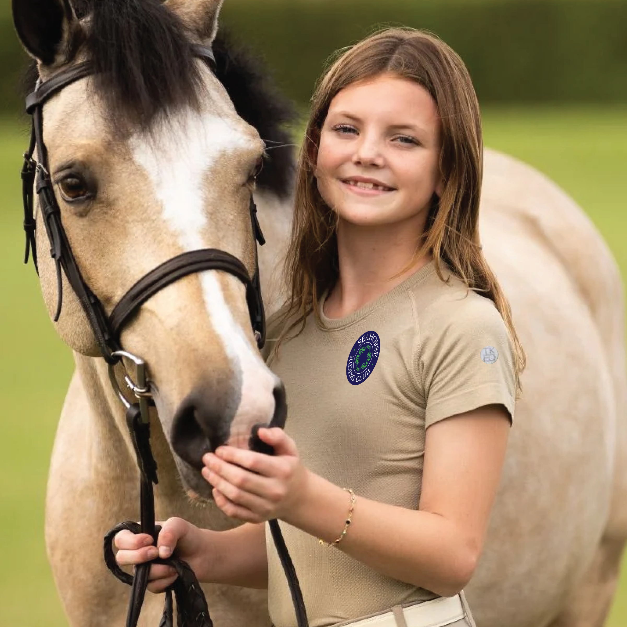 Seahorse Riding Club TKEQ MINI Kennedy Seamless Short Sleeve