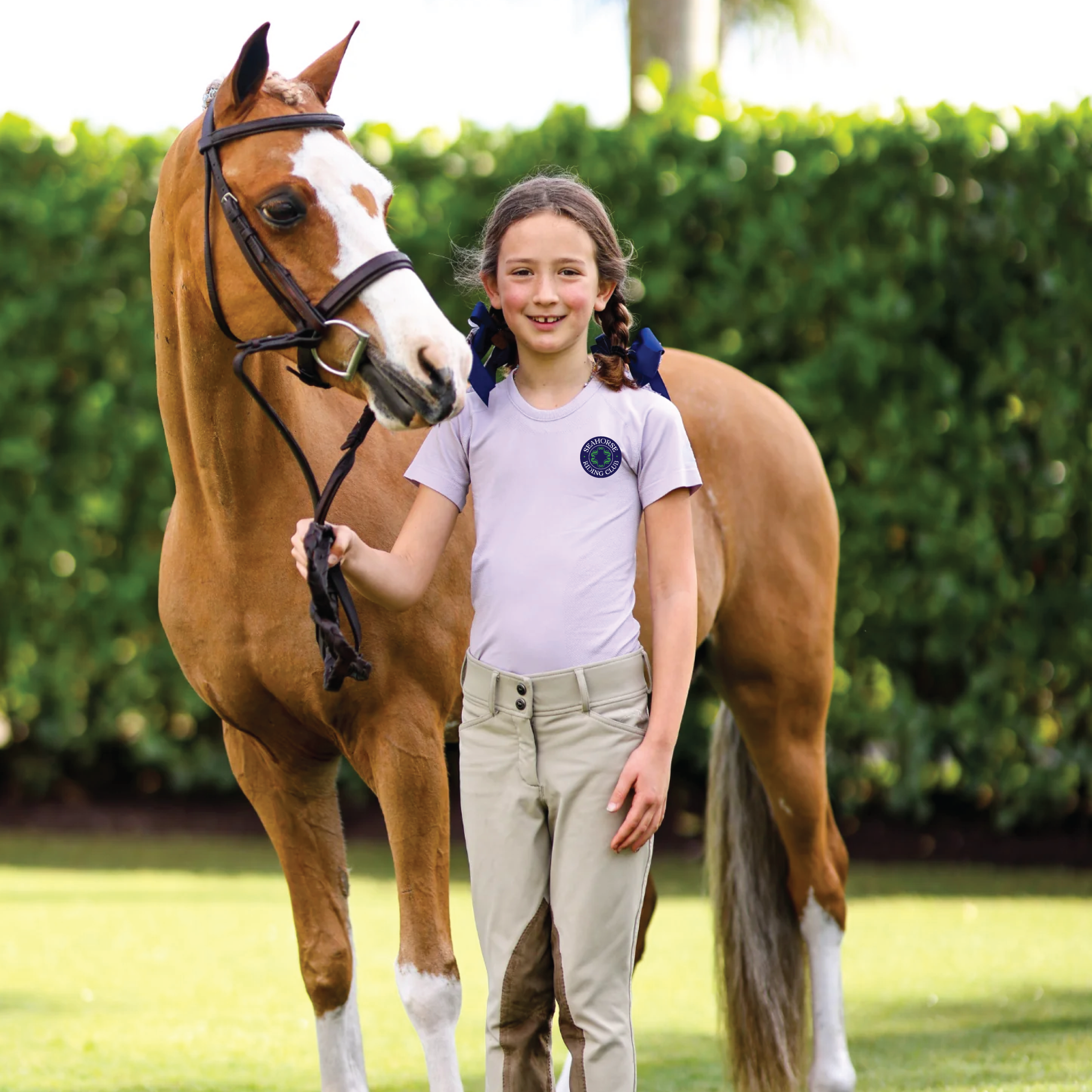 Seahorse Riding Club TKEQ MINI Kennedy Seamless Short Sleeve