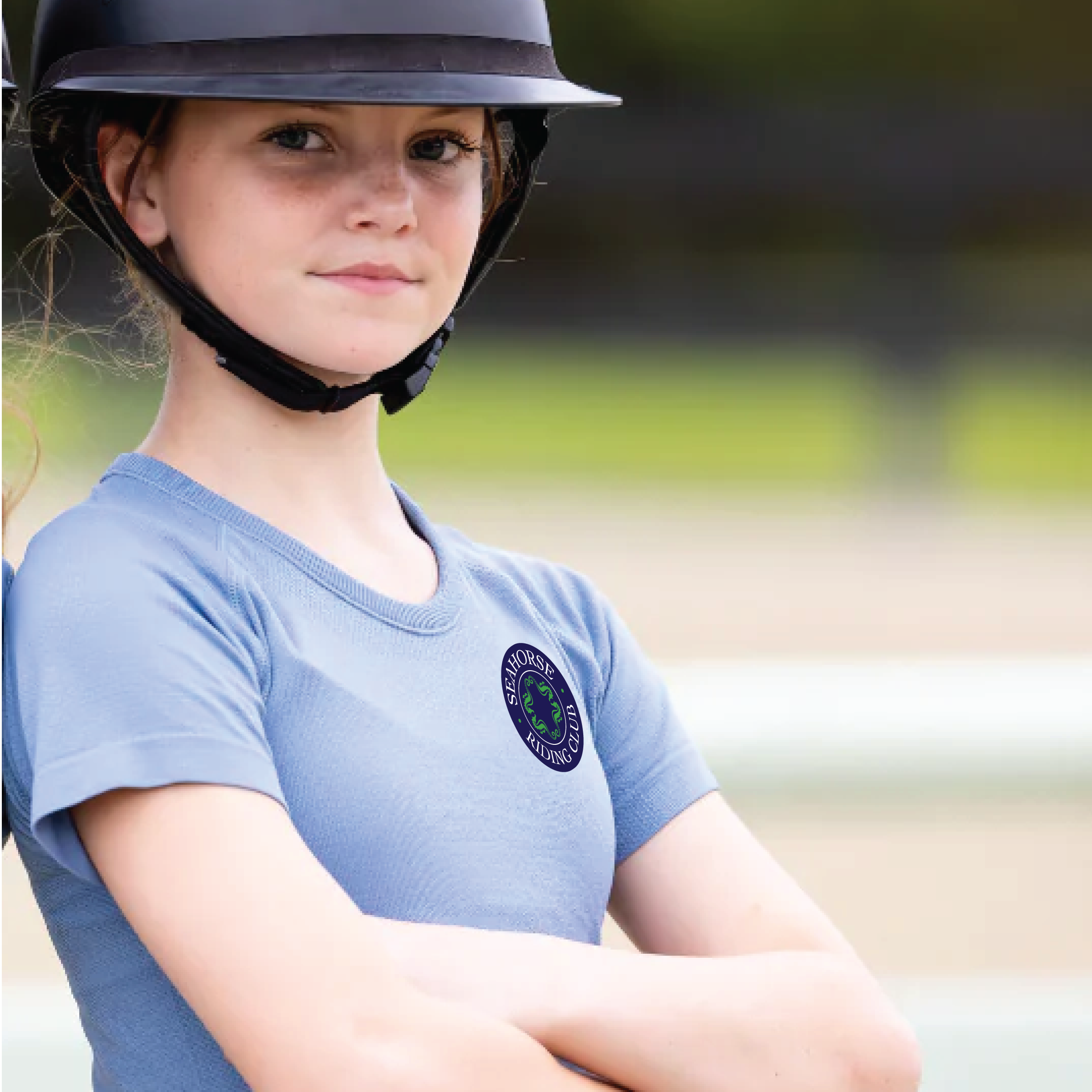 Seahorse Riding Club TKEQ MINI Kennedy Seamless Short Sleeve