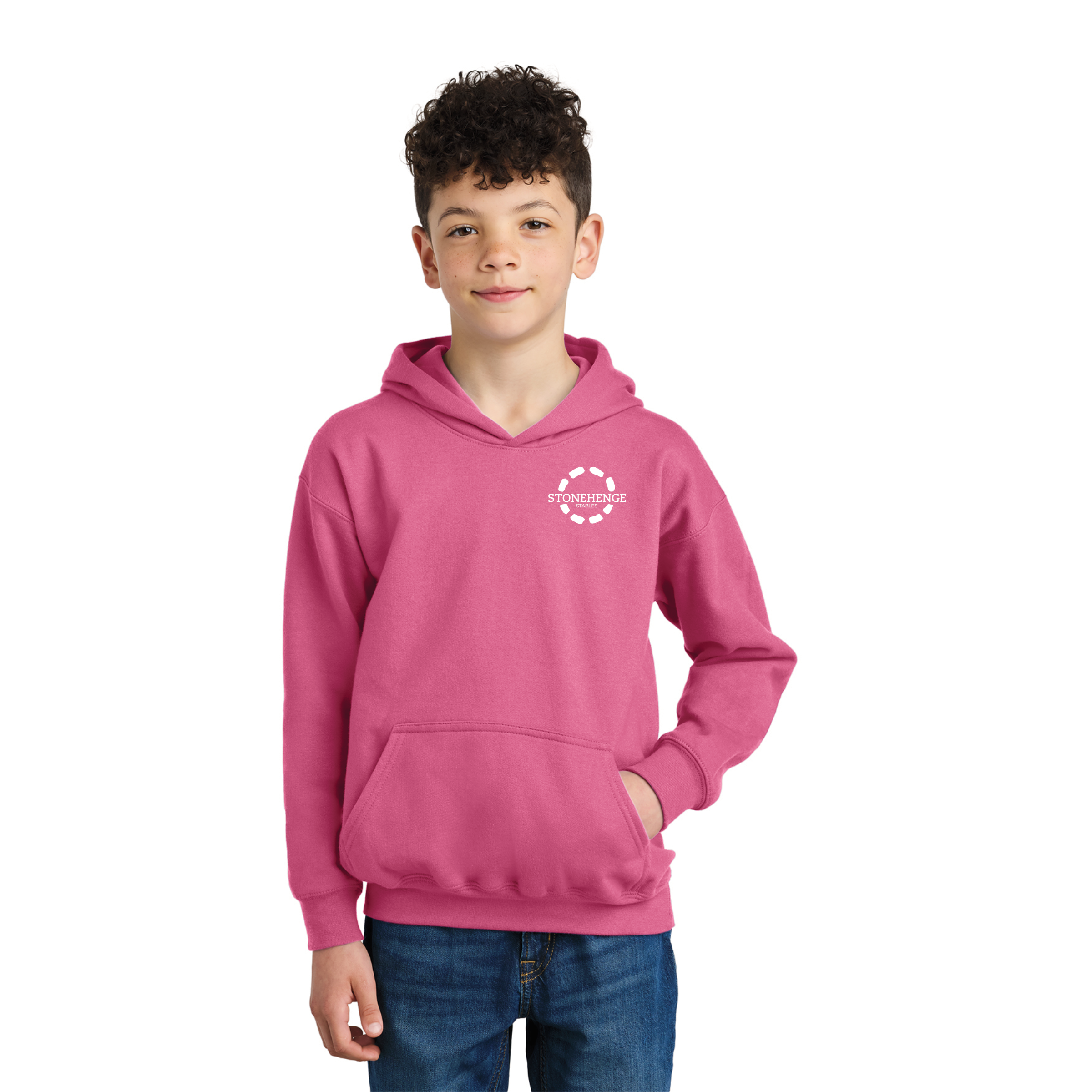 Stonehenge Stables Youth Softstyle Pullover Fleece Hoodie