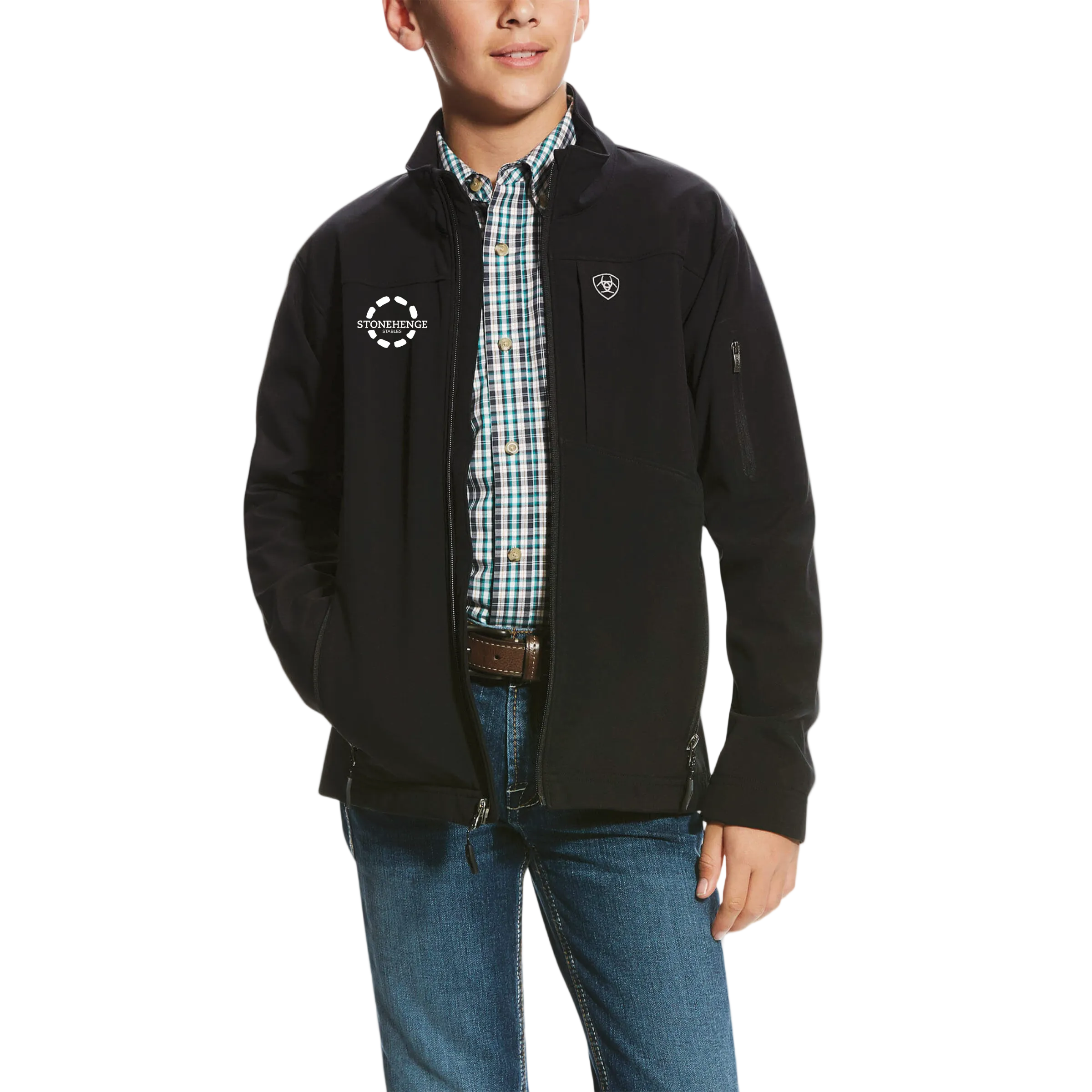Stonehenge Stables Youth Ariat Vernon Softshell Jacket