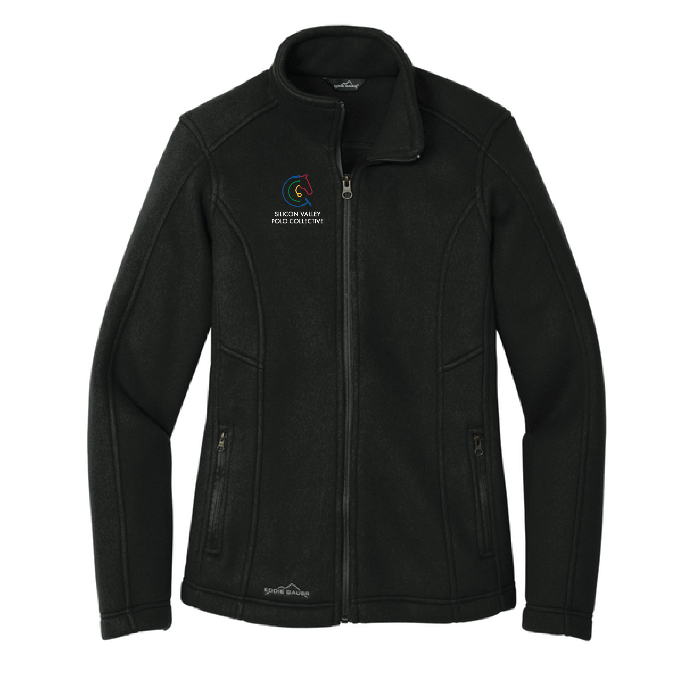 Silicon Valley Polo Collective Women's Eddie Bauer Full-Zip Fleece Jacket