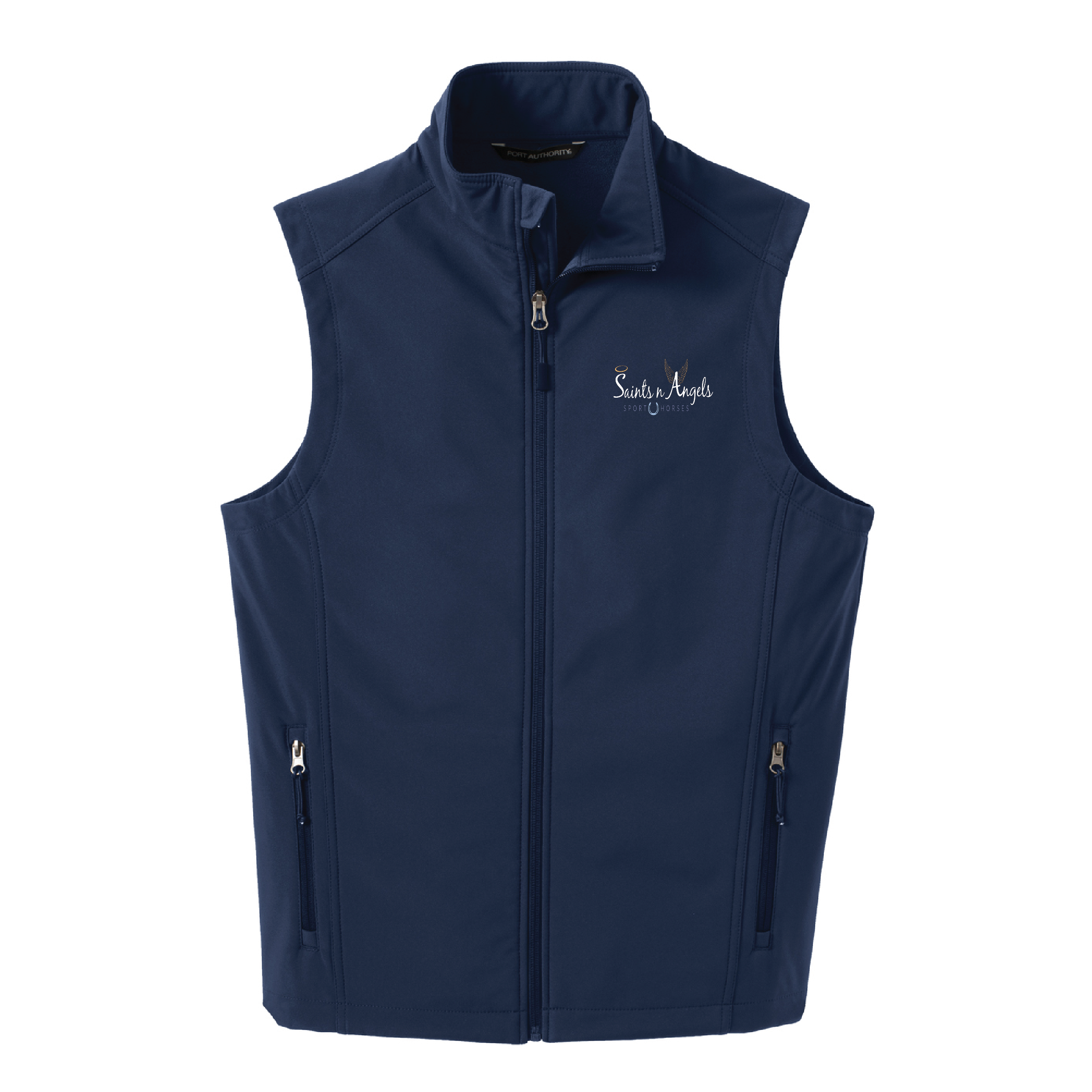 Saints n Angels Men's Port Authority Core Soft Shell Vest