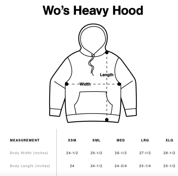 Dapple Gray Farm Women's AScolour Heavy Hood