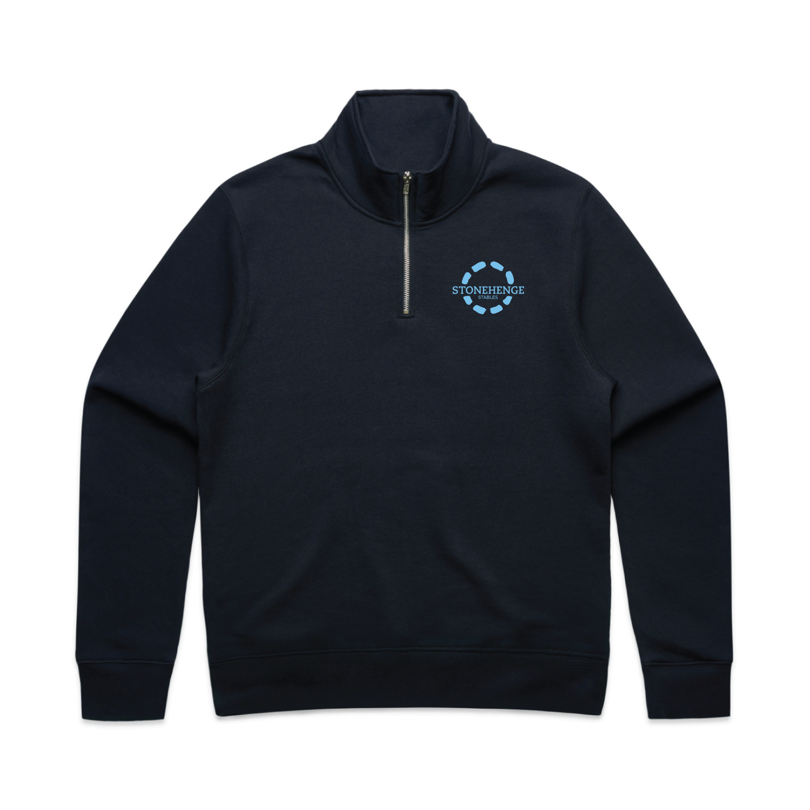 Stonehenge Stables Women's AS Colour Stencil Half Zip Crew