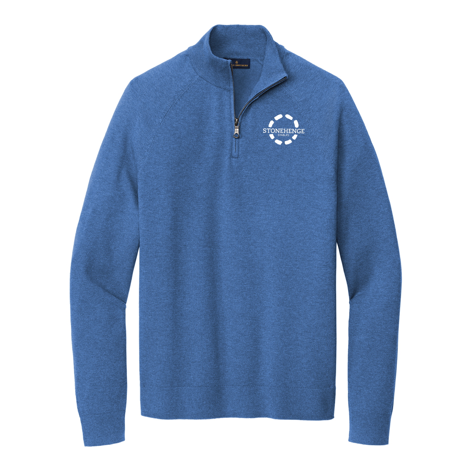 Stonehenge Stables Brooks Brothers® Cotton Stretch 1/4-Zip Sweater