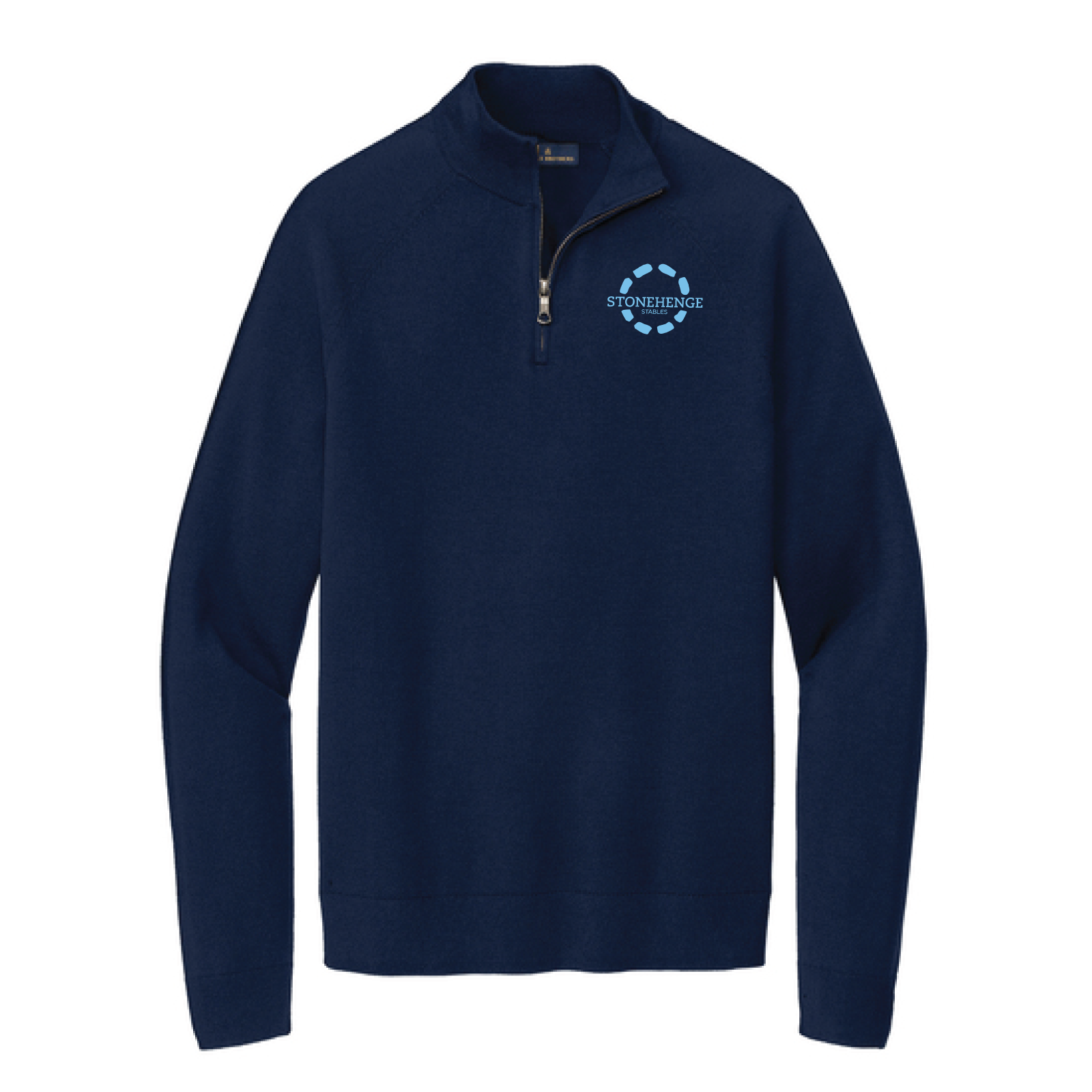 Stonehenge Stables Brooks Brothers® Cotton Stretch 1/4-Zip Sweater