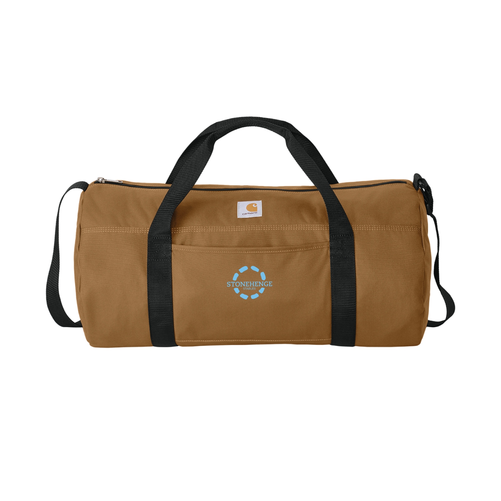 Stonehenge Stables Carhartt Canvas Packable Duffel with Pouch