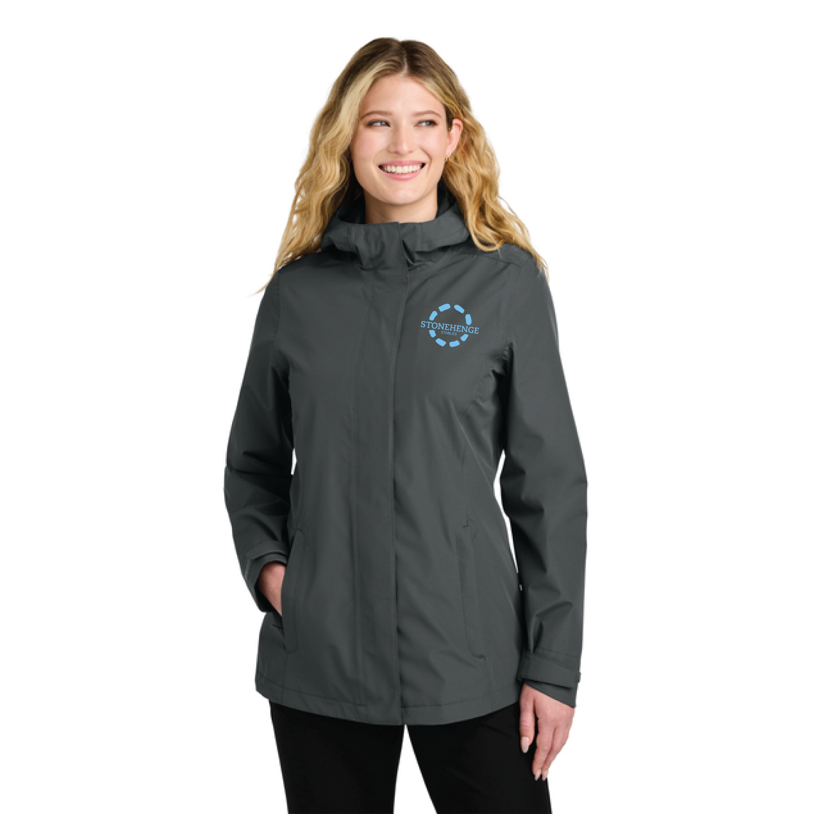 Stonehenge Stables Women's Port Authority C-FREE Rain Jacket