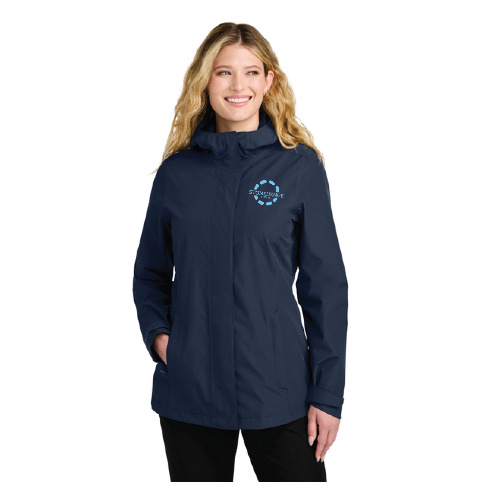 Stonehenge Stables Women's Port Authority C-FREE Rain Jacket