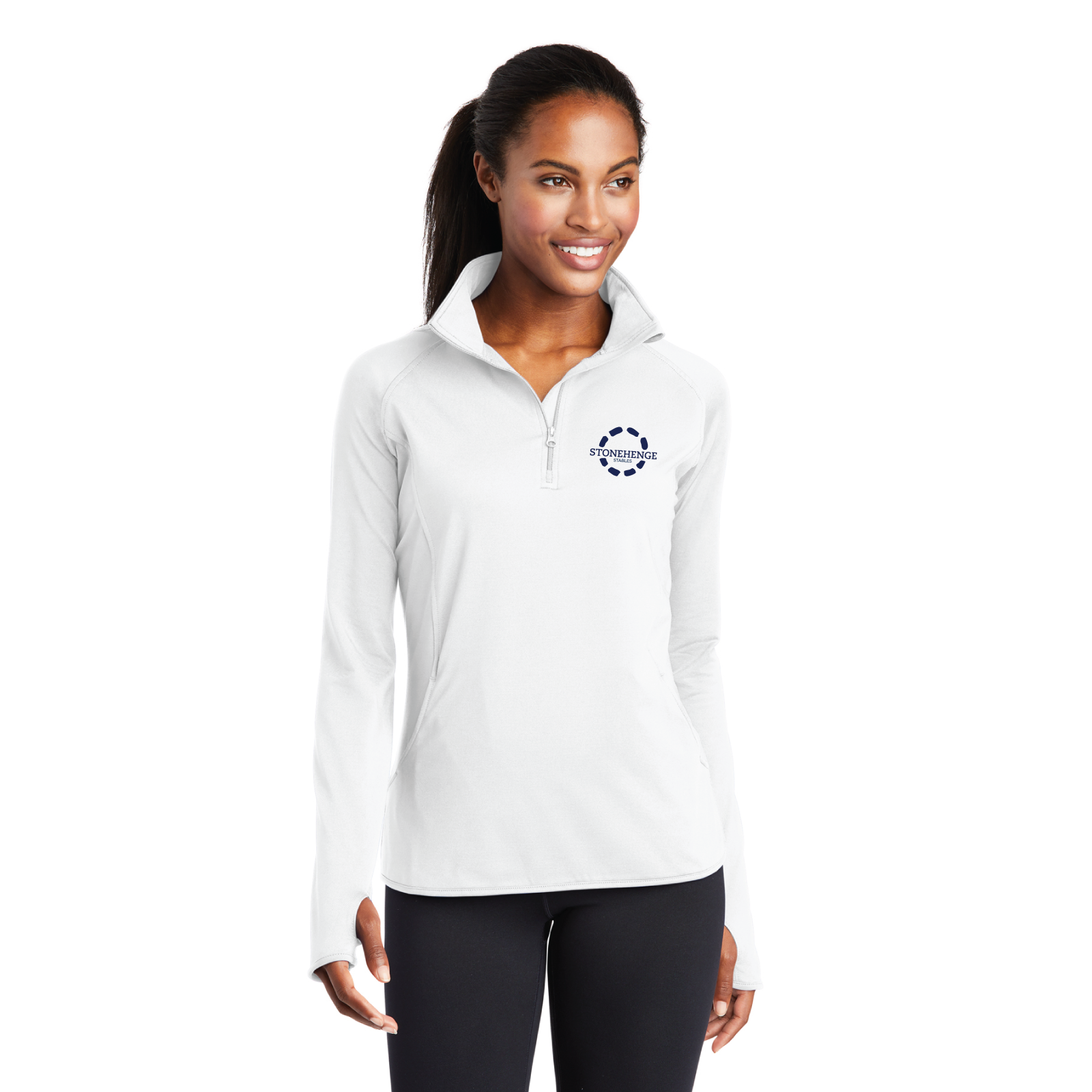Stonehenge Stables Women's Sport-Tek Sport-Wick Stretch 1/4 Zip Pullover