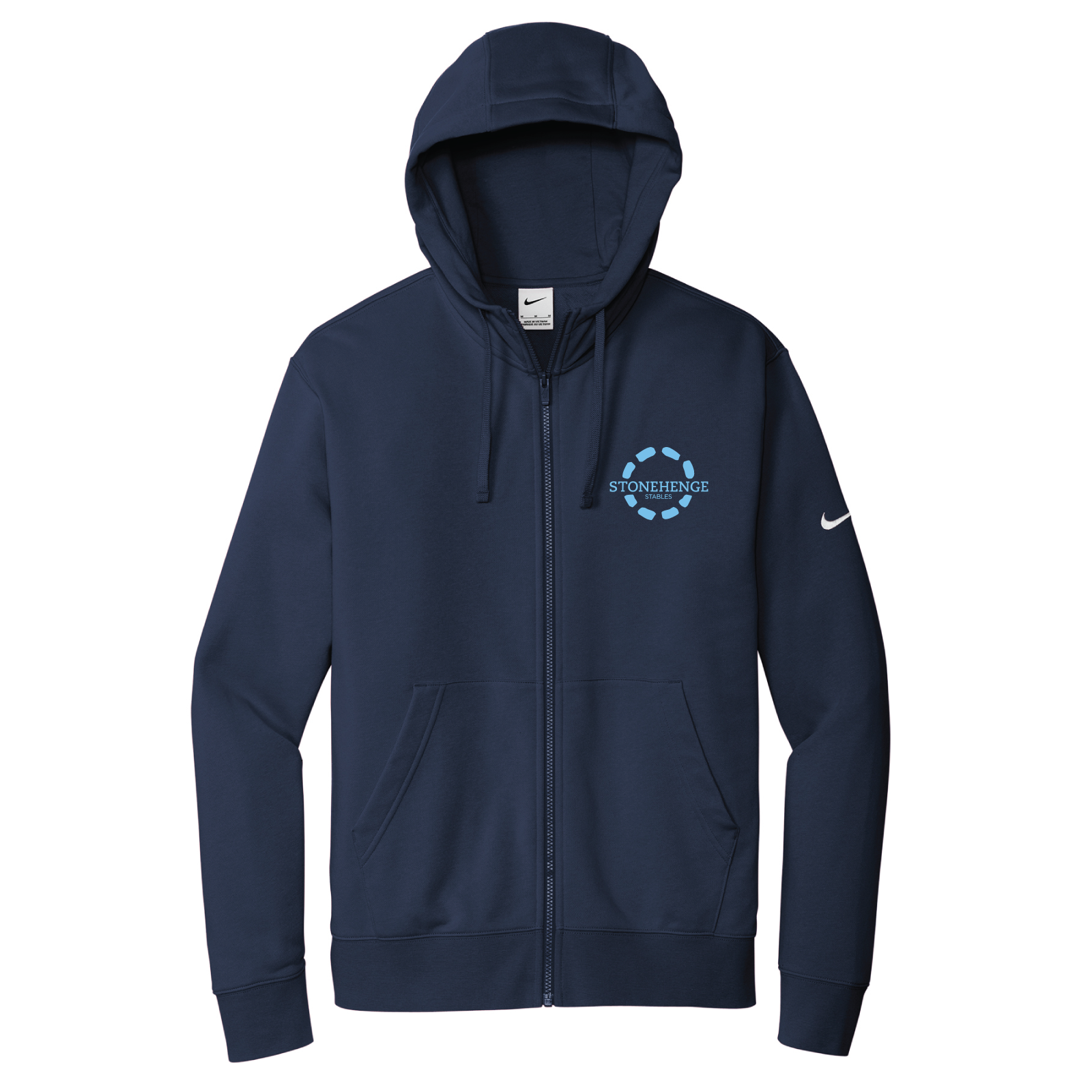 Stonehenge Stables Men's Nike Club Fleece Full-Zip Hoodie