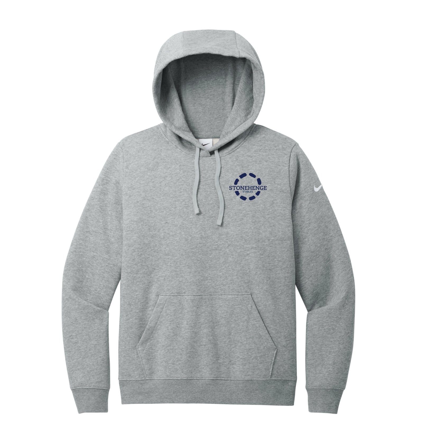Stonehenge Stables Women's Nike Club Fleece Sleeve Swoosh Pullover Hooded Sweatshirt