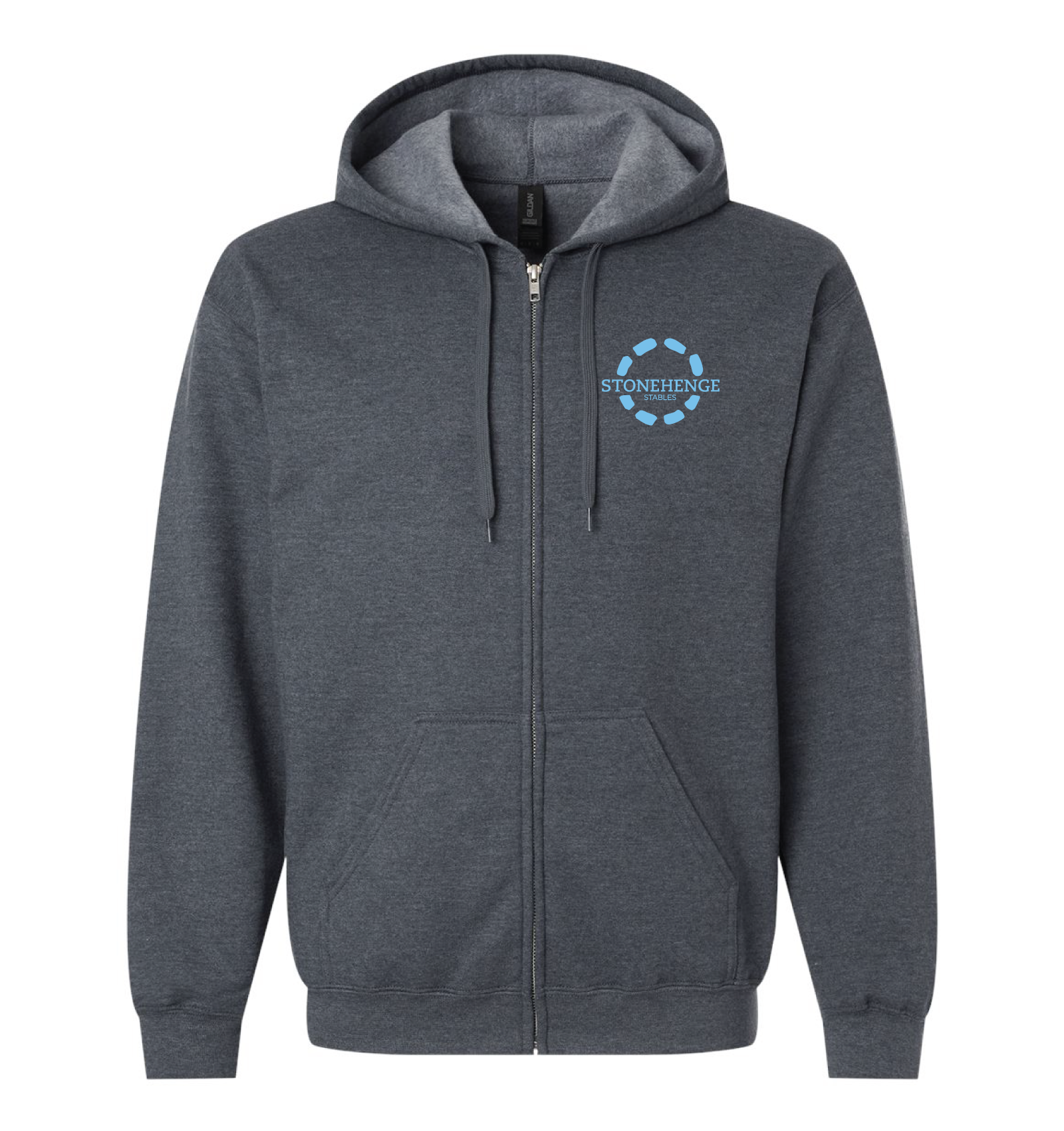 Stonehenge Stables Unisex Softstyle Full-Zip Hooded Sweatshirt