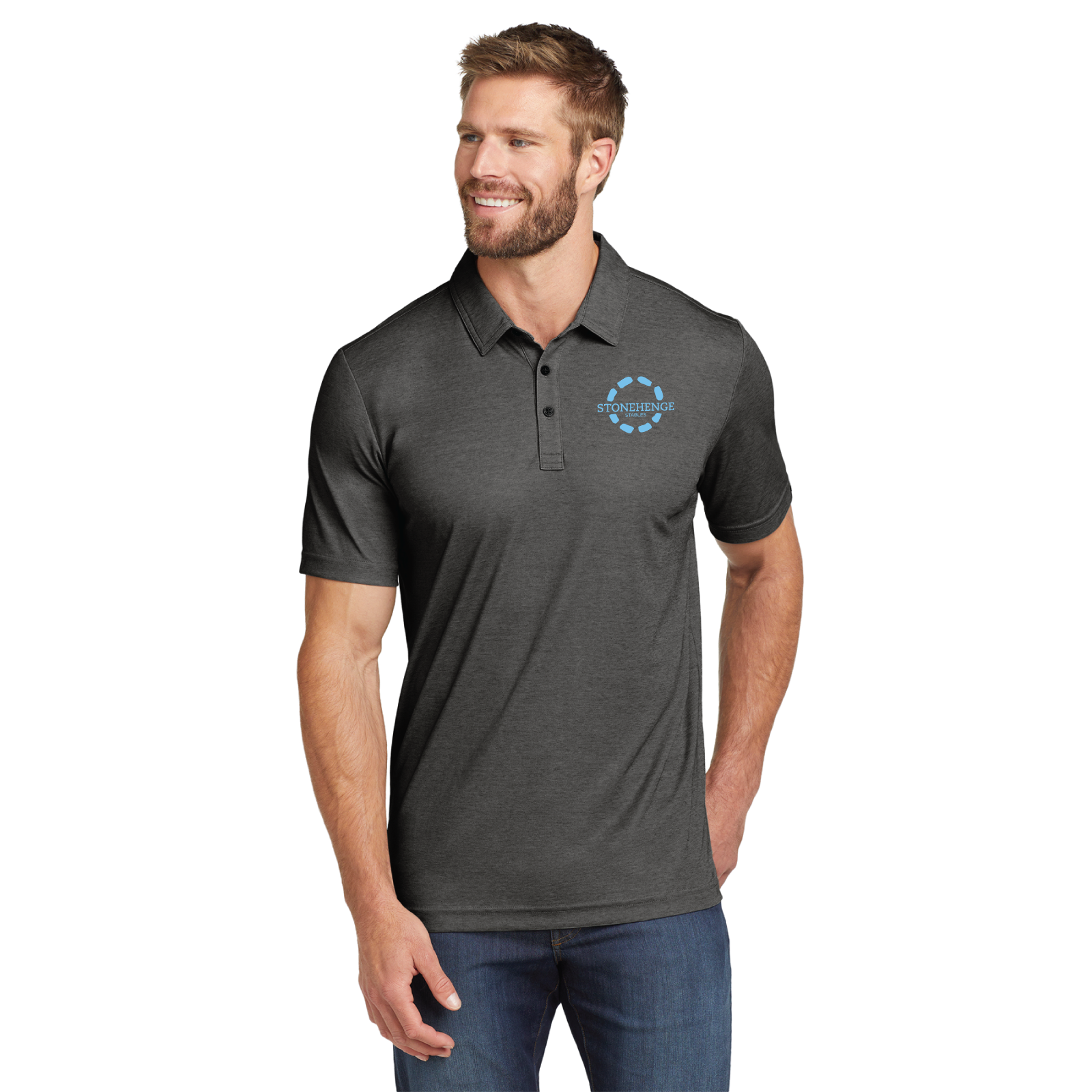 Stonehenge Stables Men's TravisMathew Oceanside Polo