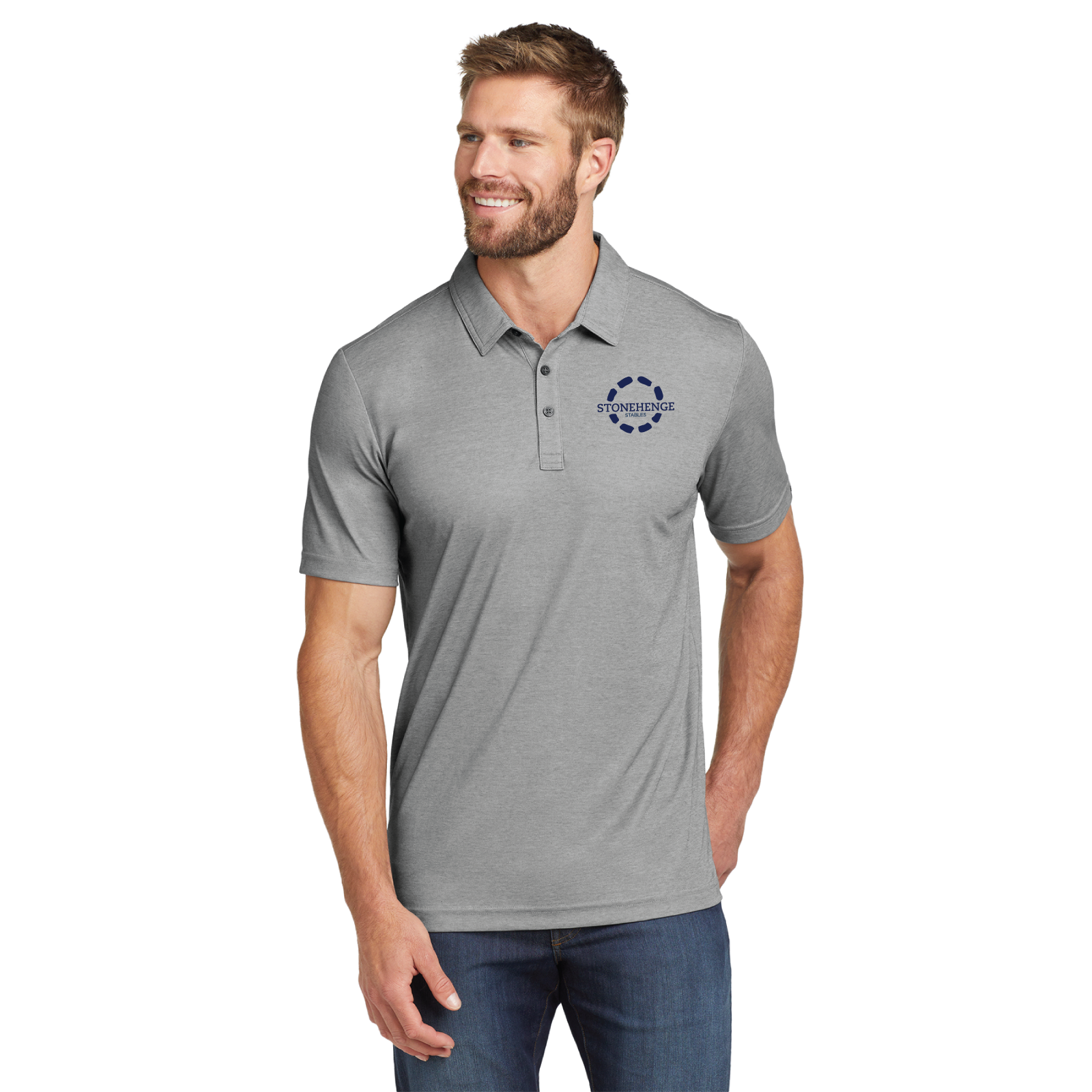 Stonehenge Stables Men's TravisMathew Oceanside Polo
