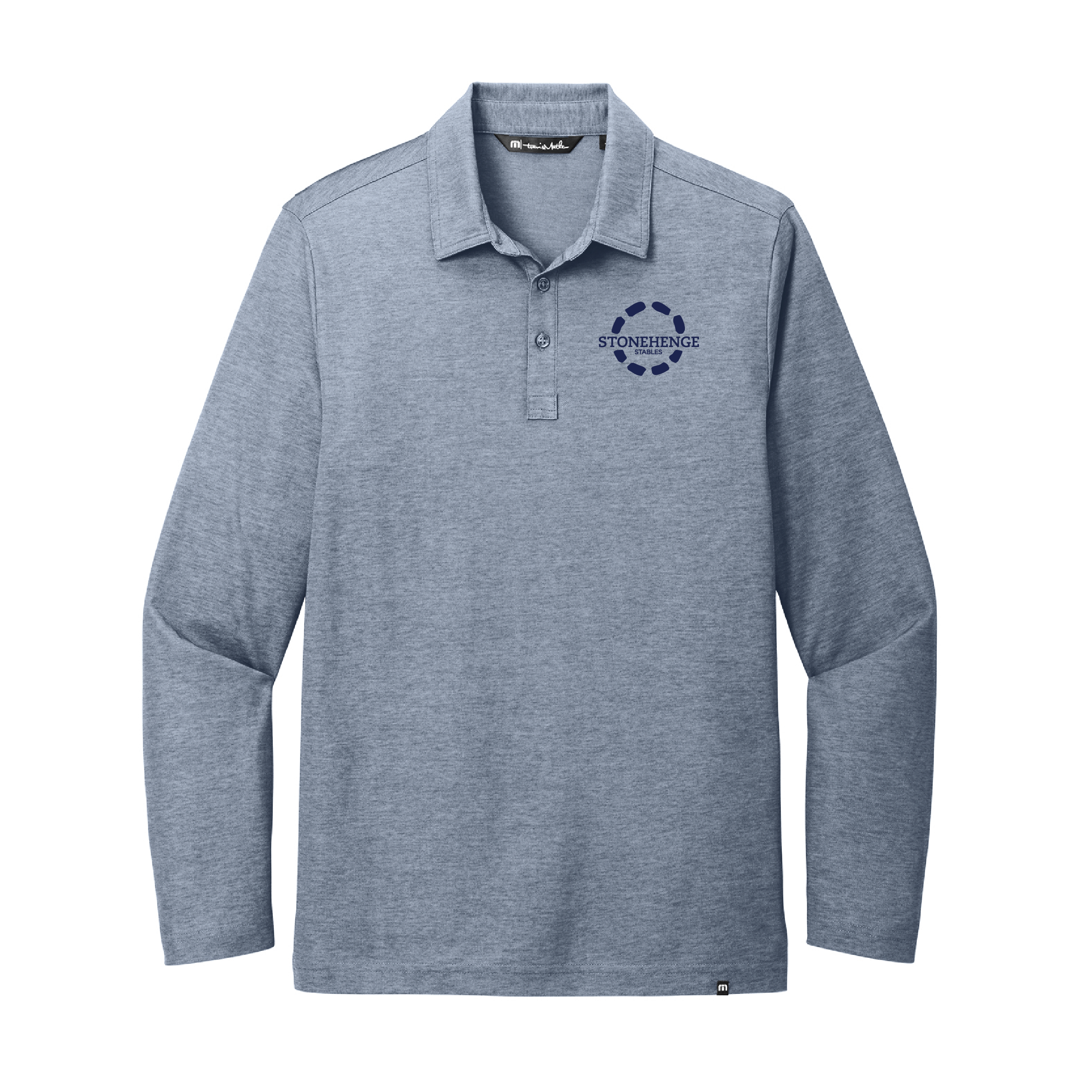 Stonehenge Stables TravisMathew Oceanside Long Sleeve Polo