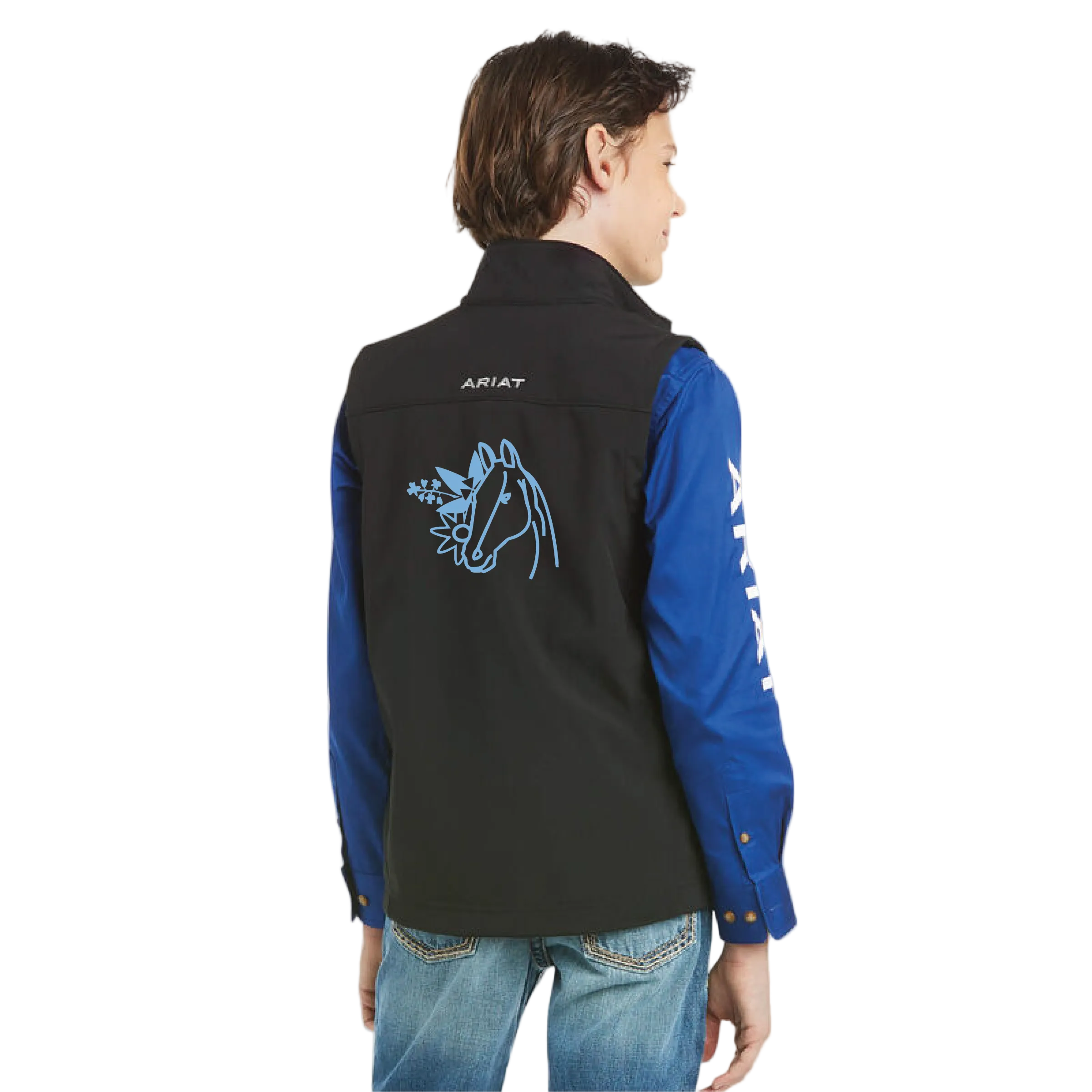 Wildflower Equestrian Youth Ariat Vernon Softshell Vest