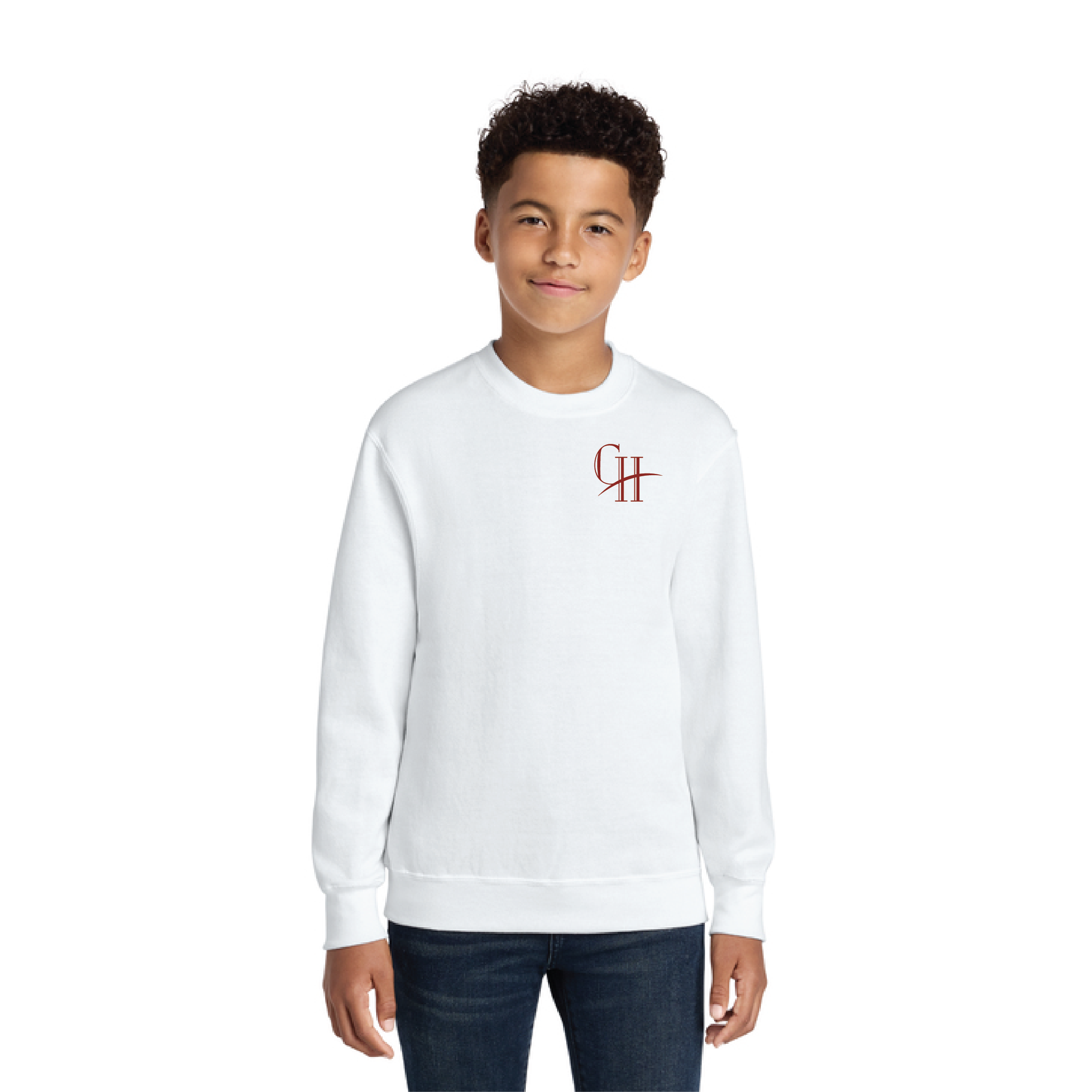 Chestnut Hill Youth Port & Company Core Fleece Crewneck Sweatshirt