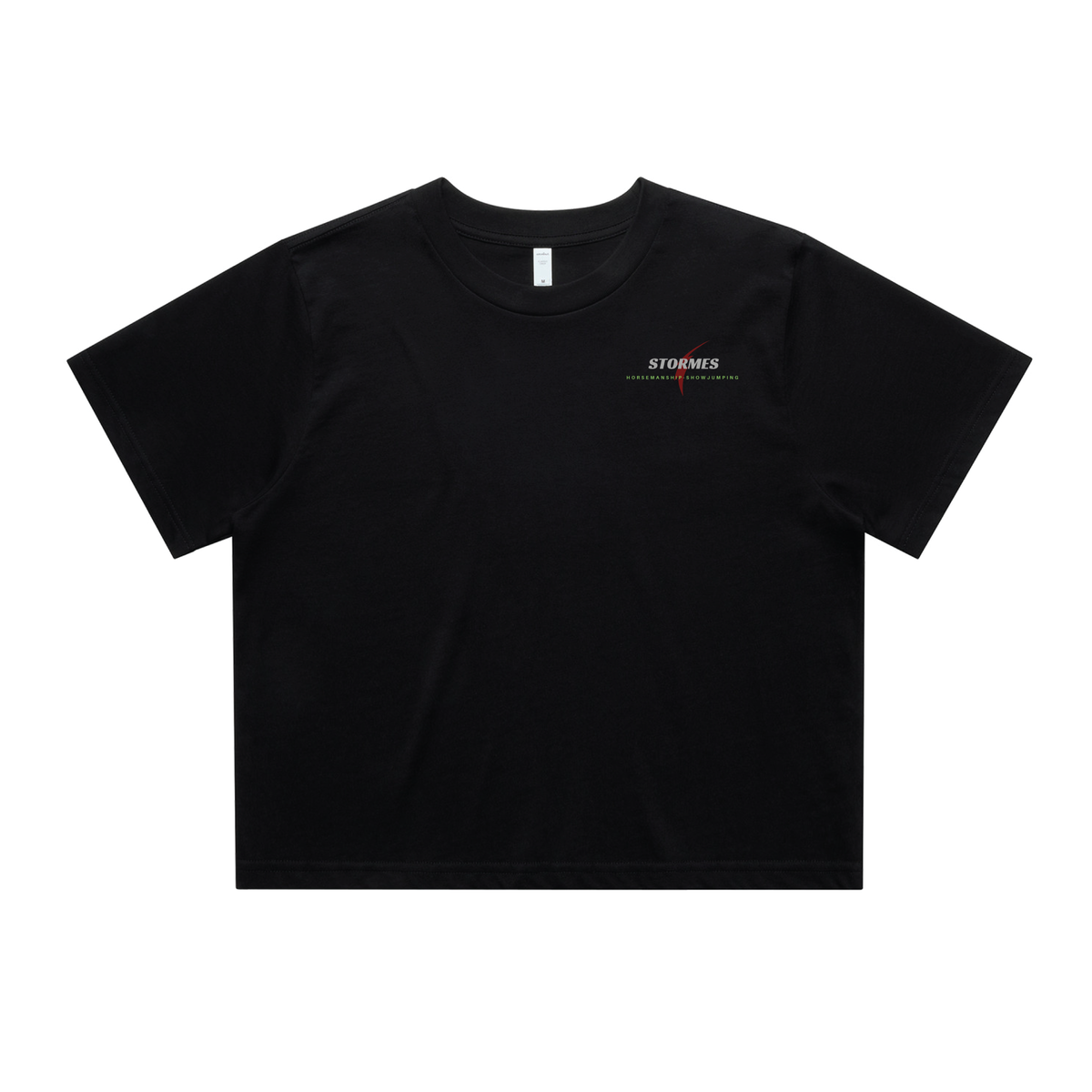 Stormes Showjumping Women's AS Colour Classic Crop Tee