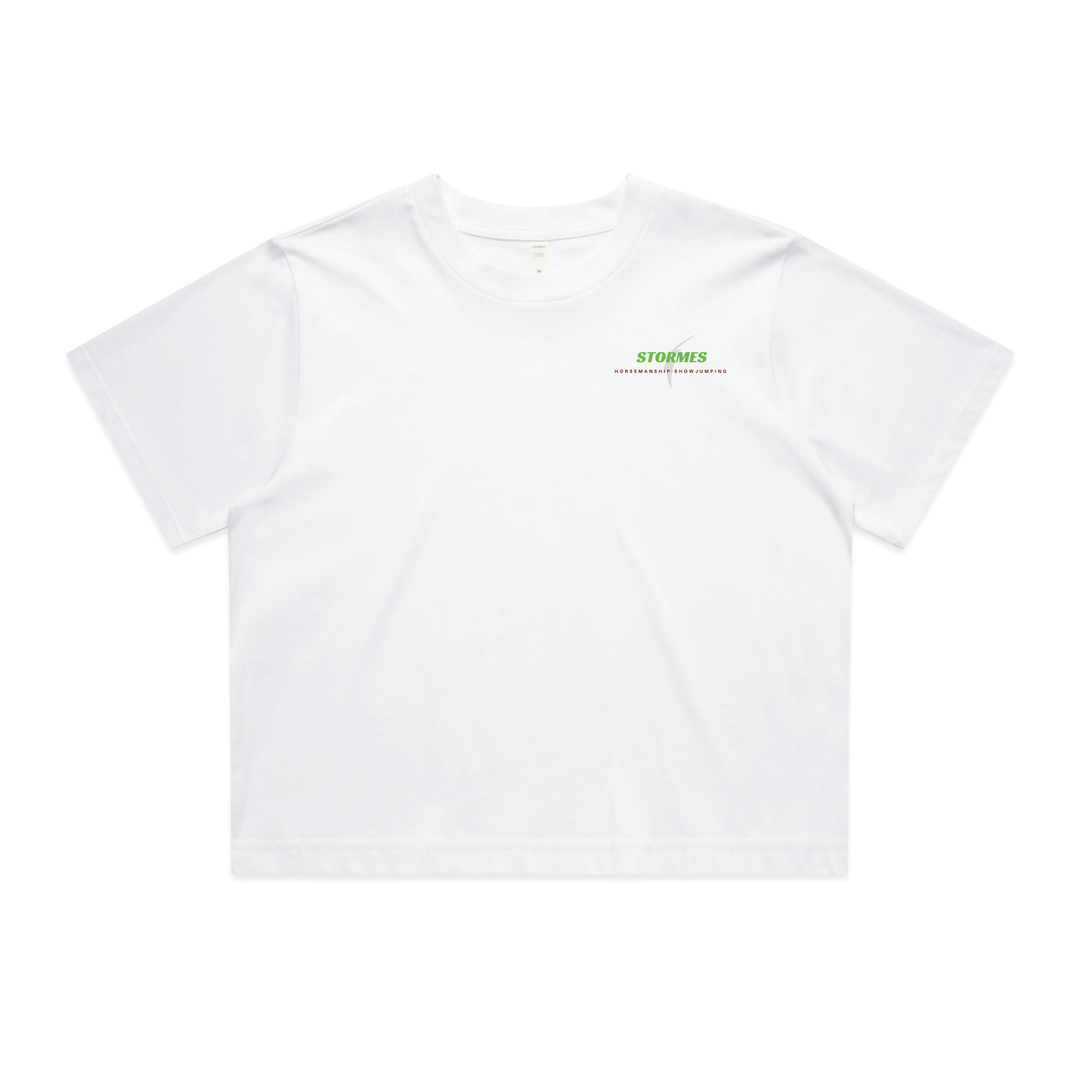 Stormes Showjumping Women's AS Colour Classic Crop Tee