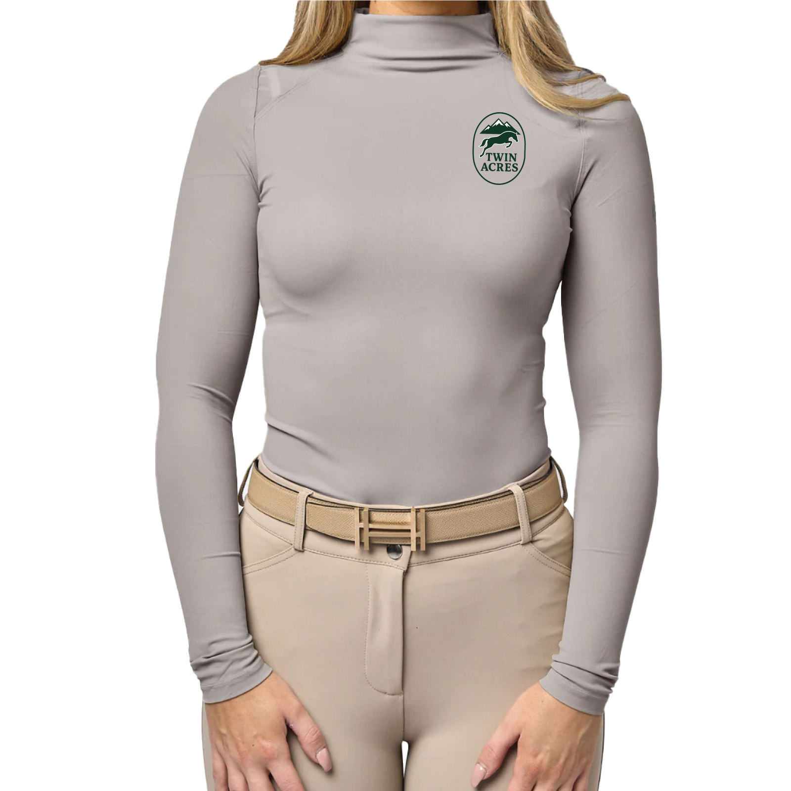 Twin Acres Women's TKEQ 'Chloe' High Collar Technical Top