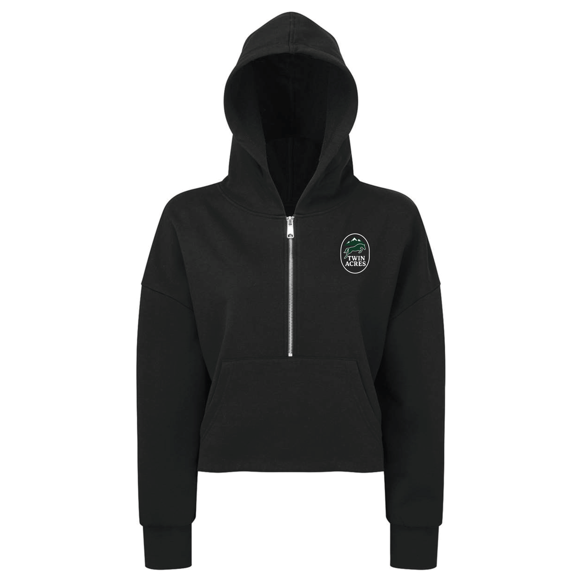Twin Acres Women's TriDri Alice Half-Zip Hooded Sweatshirt