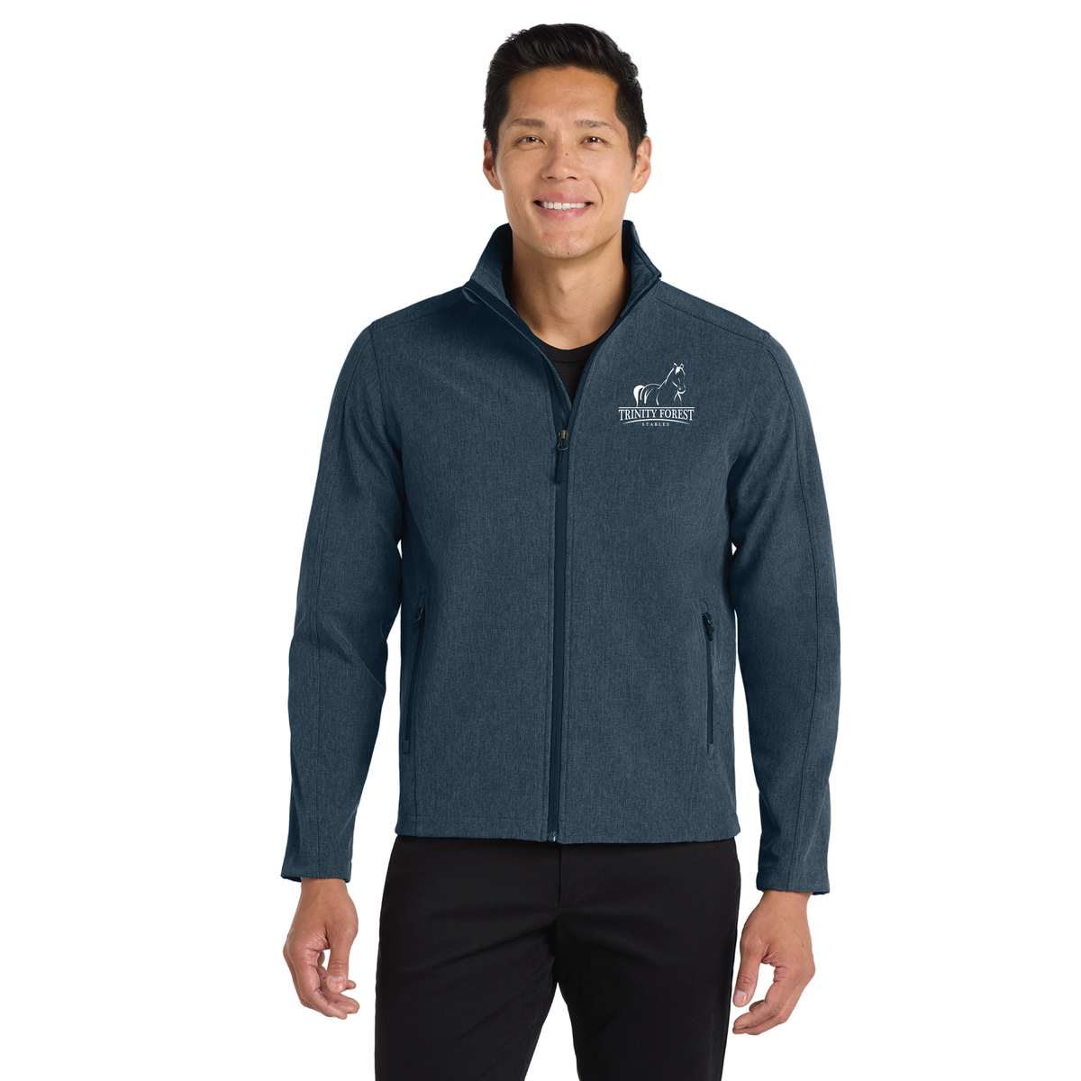Trinity Forest Stables Men's Port Authority Core Soft Shell Jacket
